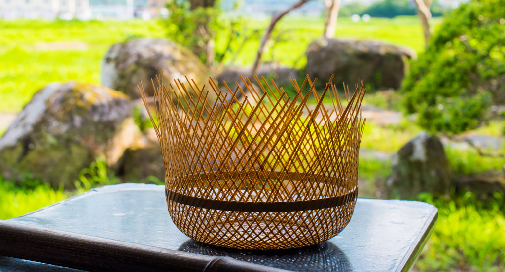 大分県別府の竹細工｜竹籠（竹かご）の特徴と作り方｜おしゃれで