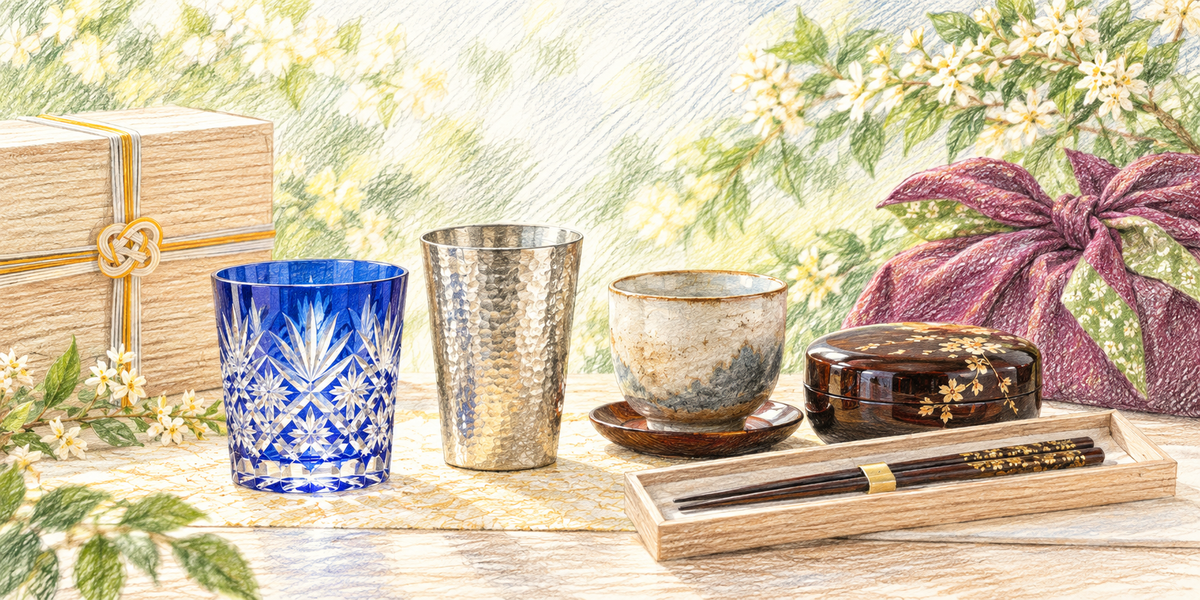 永年勤続記念品の選び方|10年・20年・30年の節目に贈る法人向け工芸品