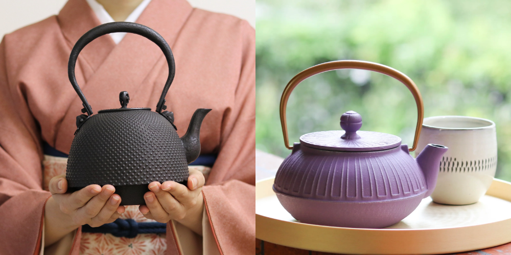 南部鉄器で美味しいお茶を。「急須」「鉄瓶」の種類の違い | 日本工芸堂