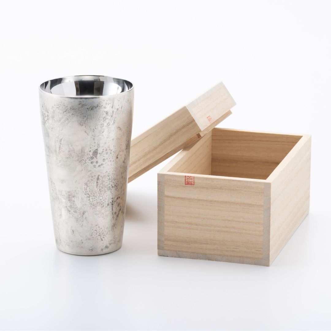 二重タンブラー | 折燕ORI-EN | 310ml ANTIQUE SILVER | アルチザン