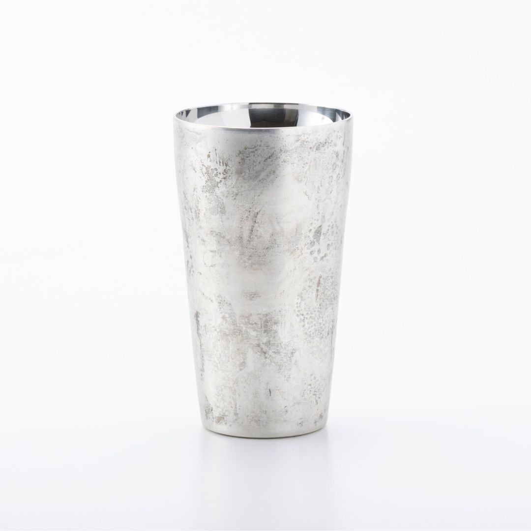 二重タンブラー | 折燕ORI-EN | 310ml ANTIQUE SILVER | アルチザン