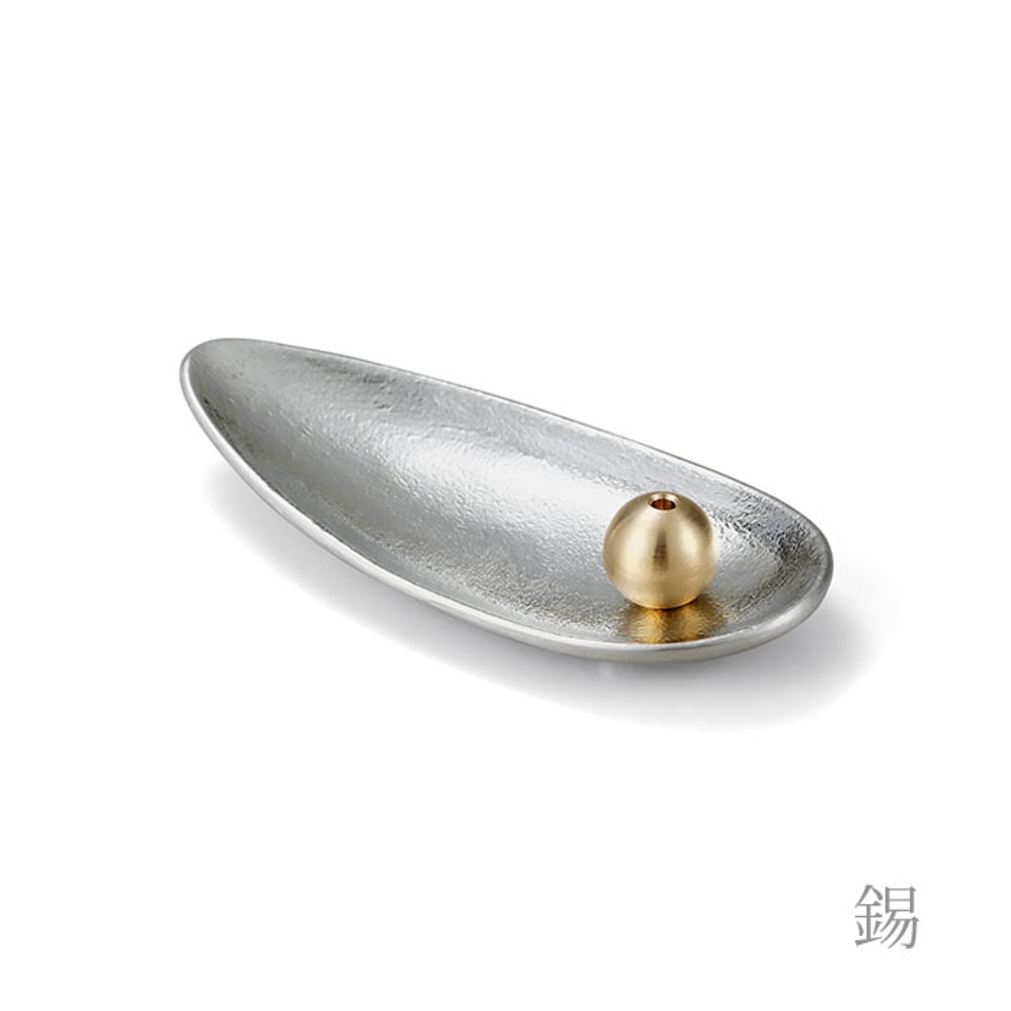 錫器 | 香の器セット | 笹 | 錫 | 能作