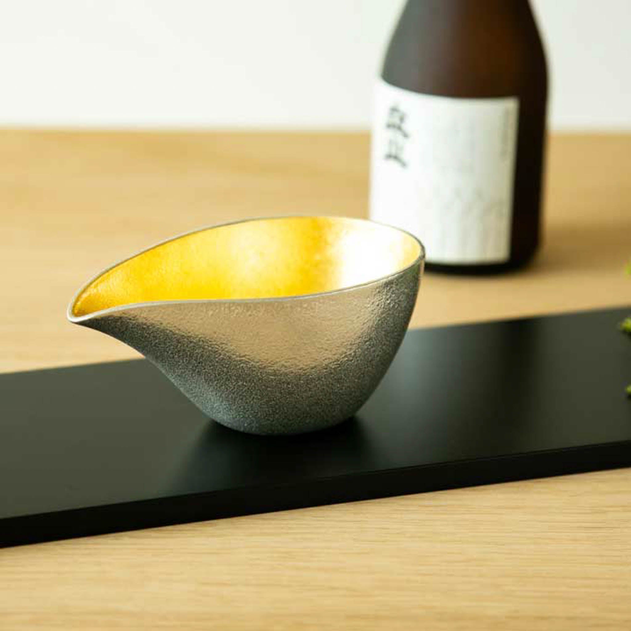 錫器 酒器 | 片口 | 大・小 | 金箔 | 能作