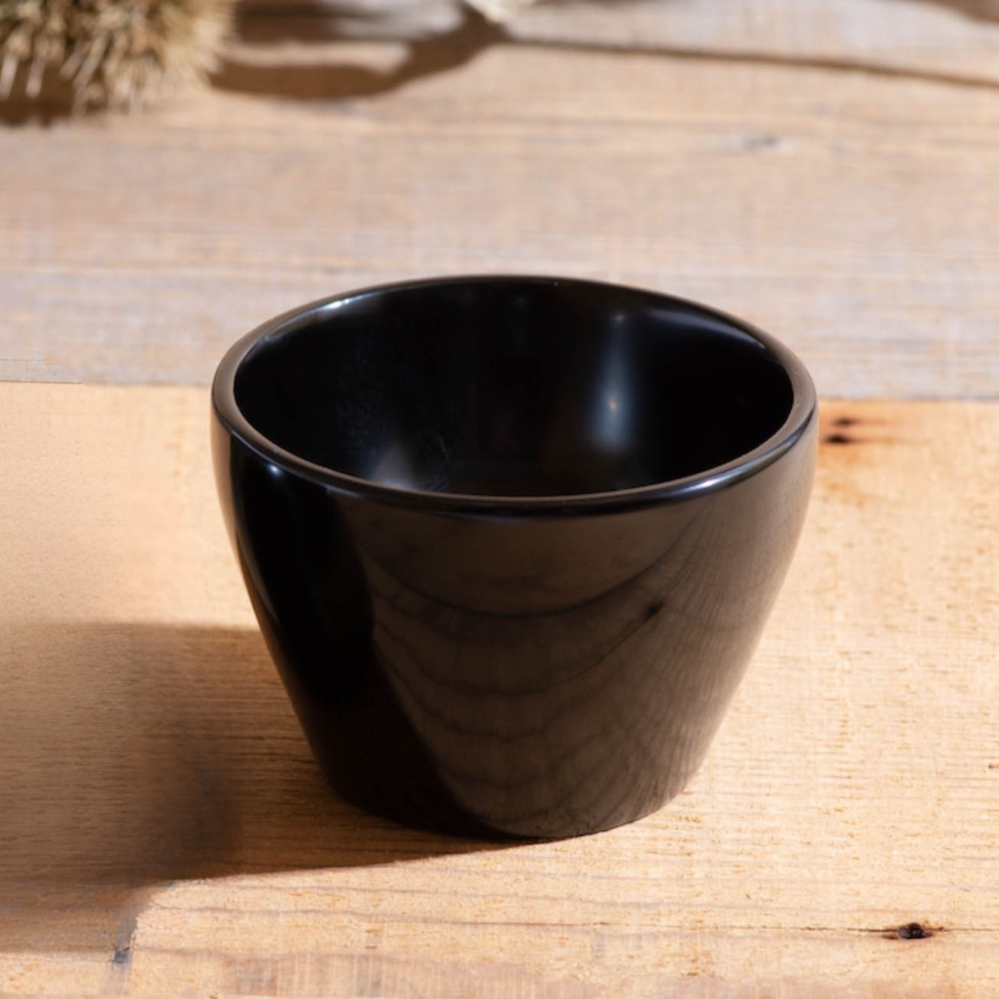 輪島塗 ぐい呑み | 楚々 | 黒 | 田谷漆器店