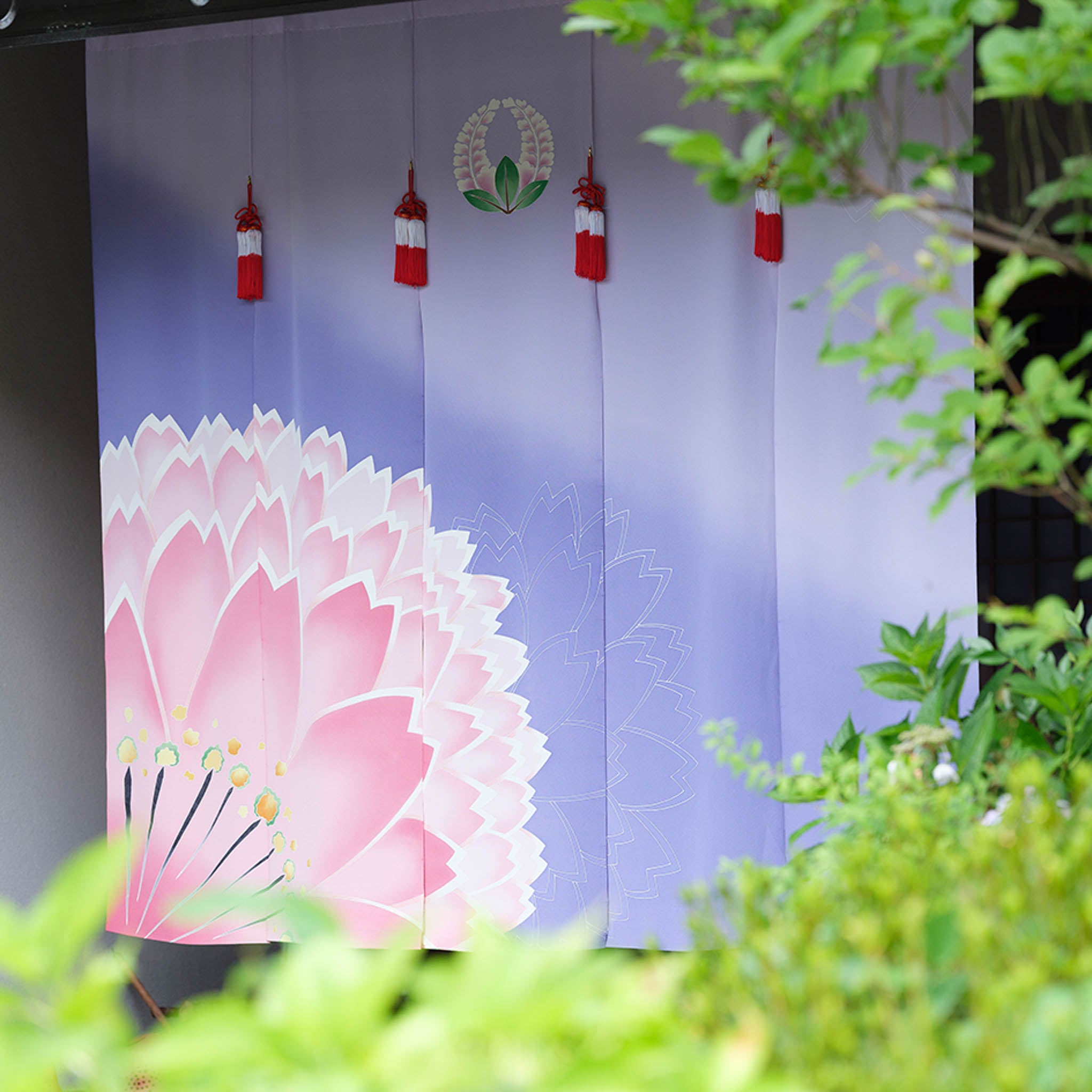 加賀友禅 掛時計 | 手描き木友禅 timeless | 八重桜 | 工房久恒