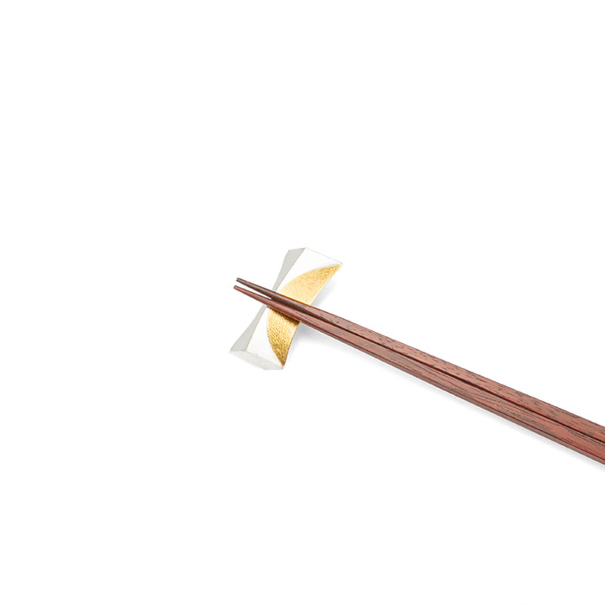 錫器 箸置 | 月 | 金箔 | 5ヶ入り | 能作