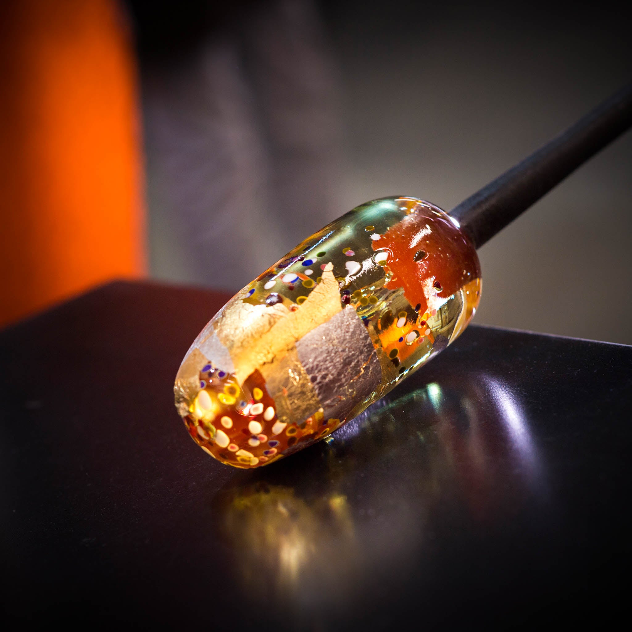 綾ガラス 酒器 | 光琳 雅 ぐい呑み | コバルトブルー | グラスアート黒木