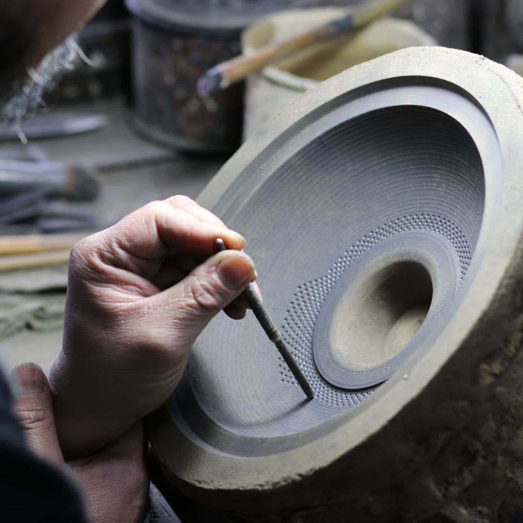 南部鉄器 砂鉄製鉄瓶 | 南部型 霰 | 1.5L | 薫山工房