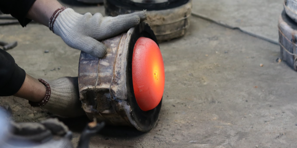 南部鉄器 製作中