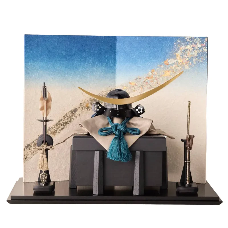 兜飾りセット | 戦国名将 伊達政宗 1/5スケール | 青霞の飾り | 鈴甲子 雄山【26/1/6以降順次配送】