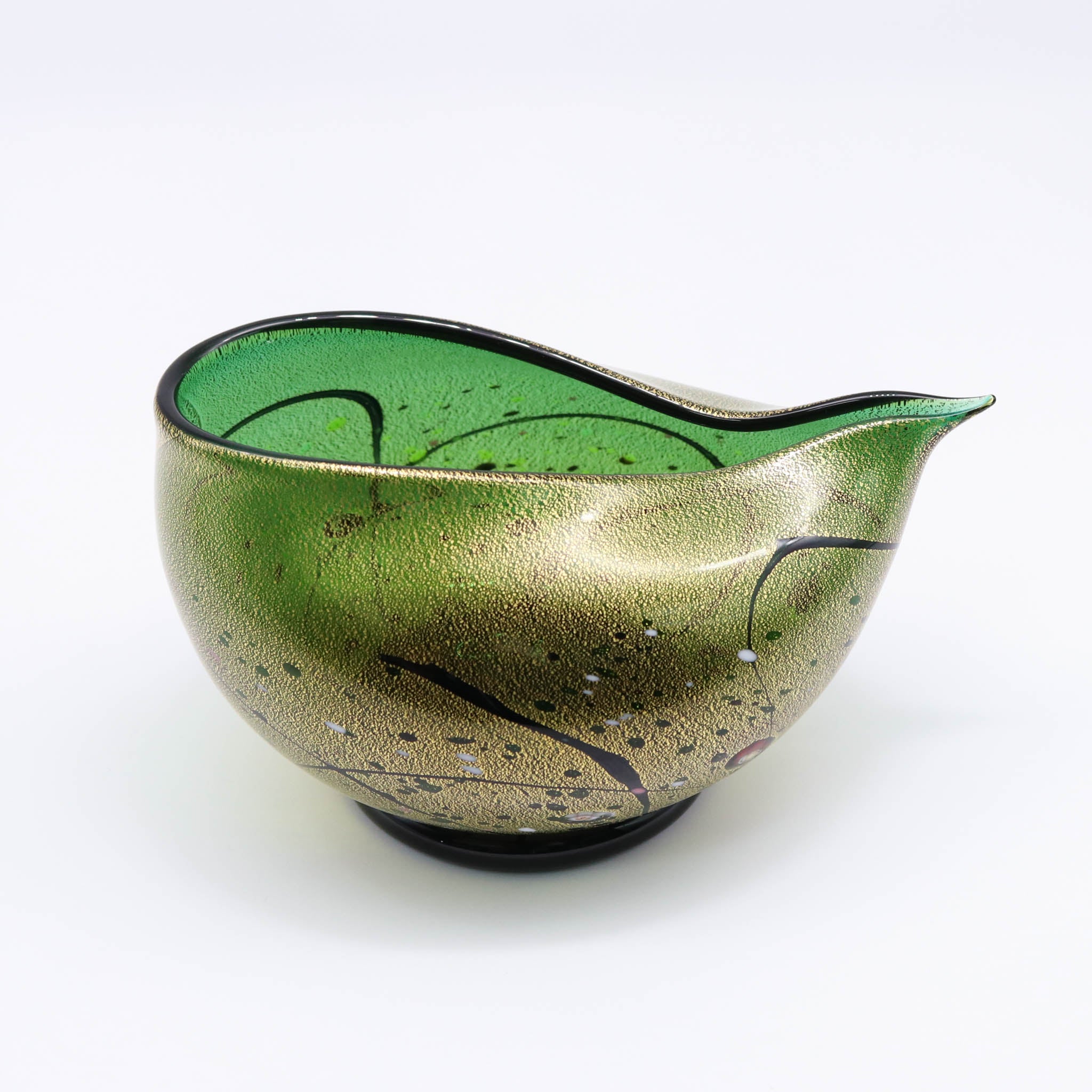 綾ガラス セット片口 | 光琳 珀 | トルコグリーン | グラスアート黒木