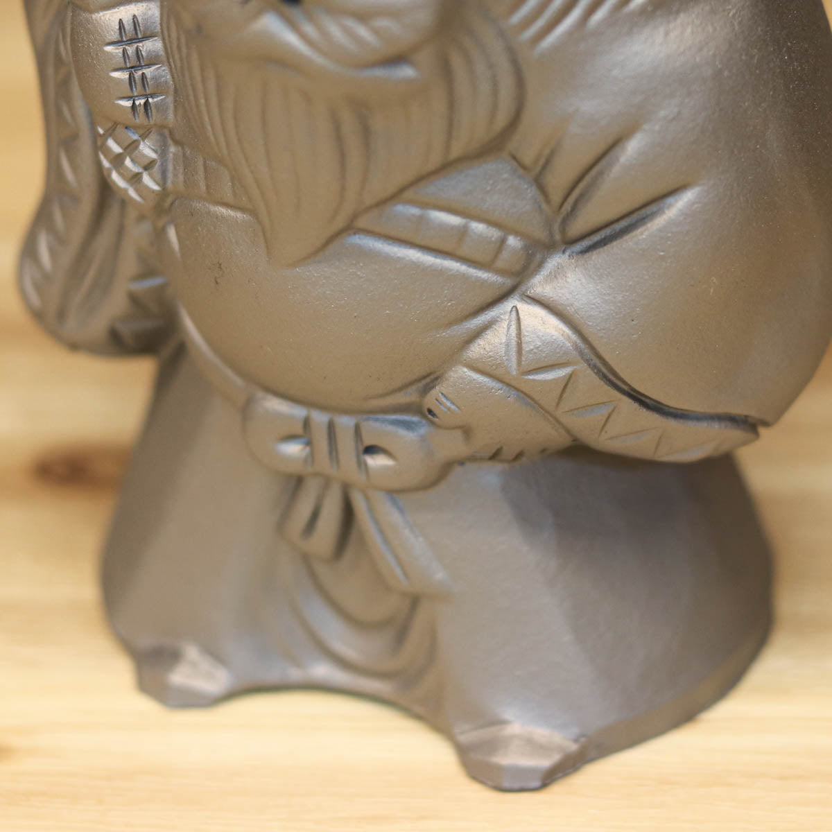 淡路鬼瓦 置物 | 鐘馗 | 5寸 | タツミ