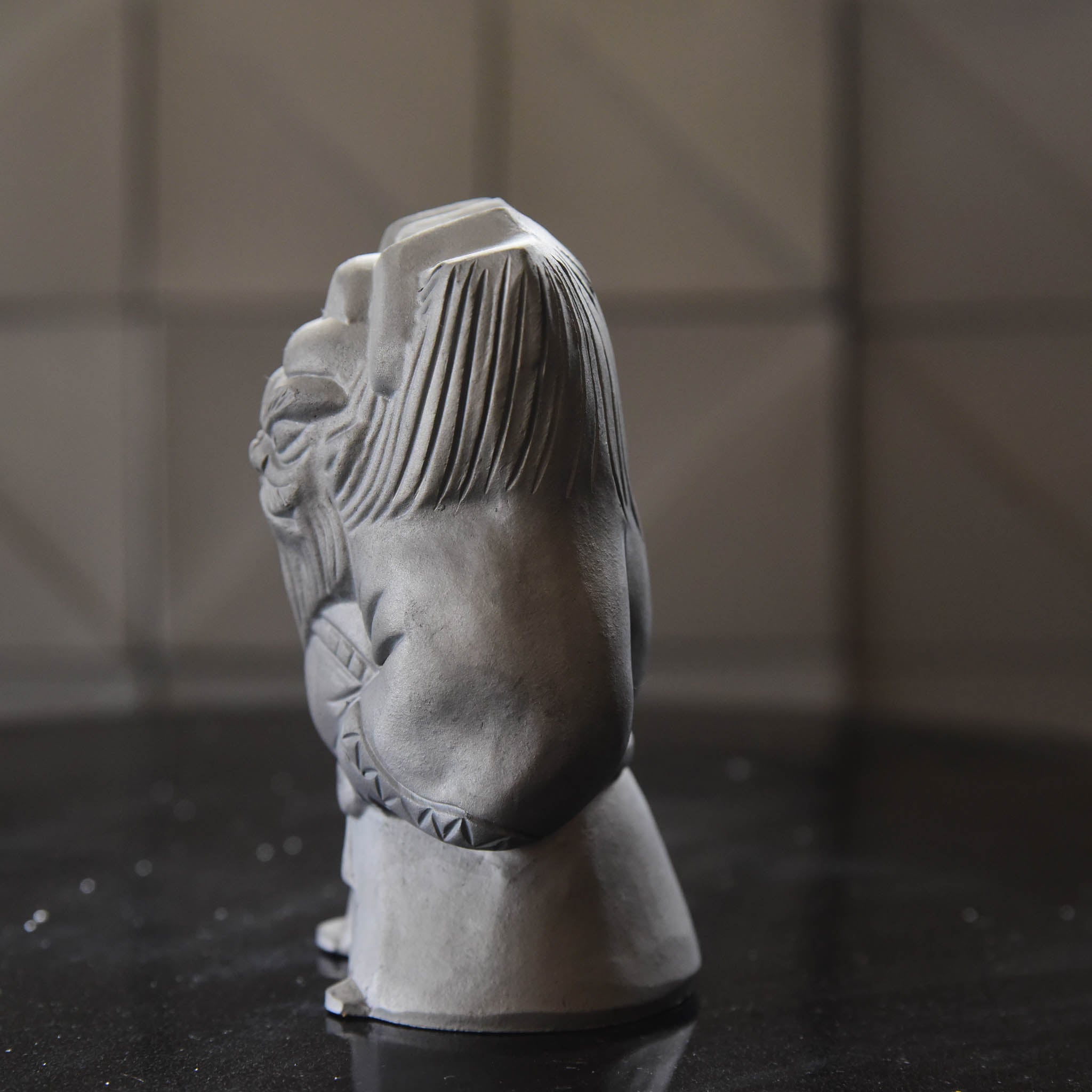 淡路鬼瓦 置物 | 鐘馗 | 5寸 | タツミ