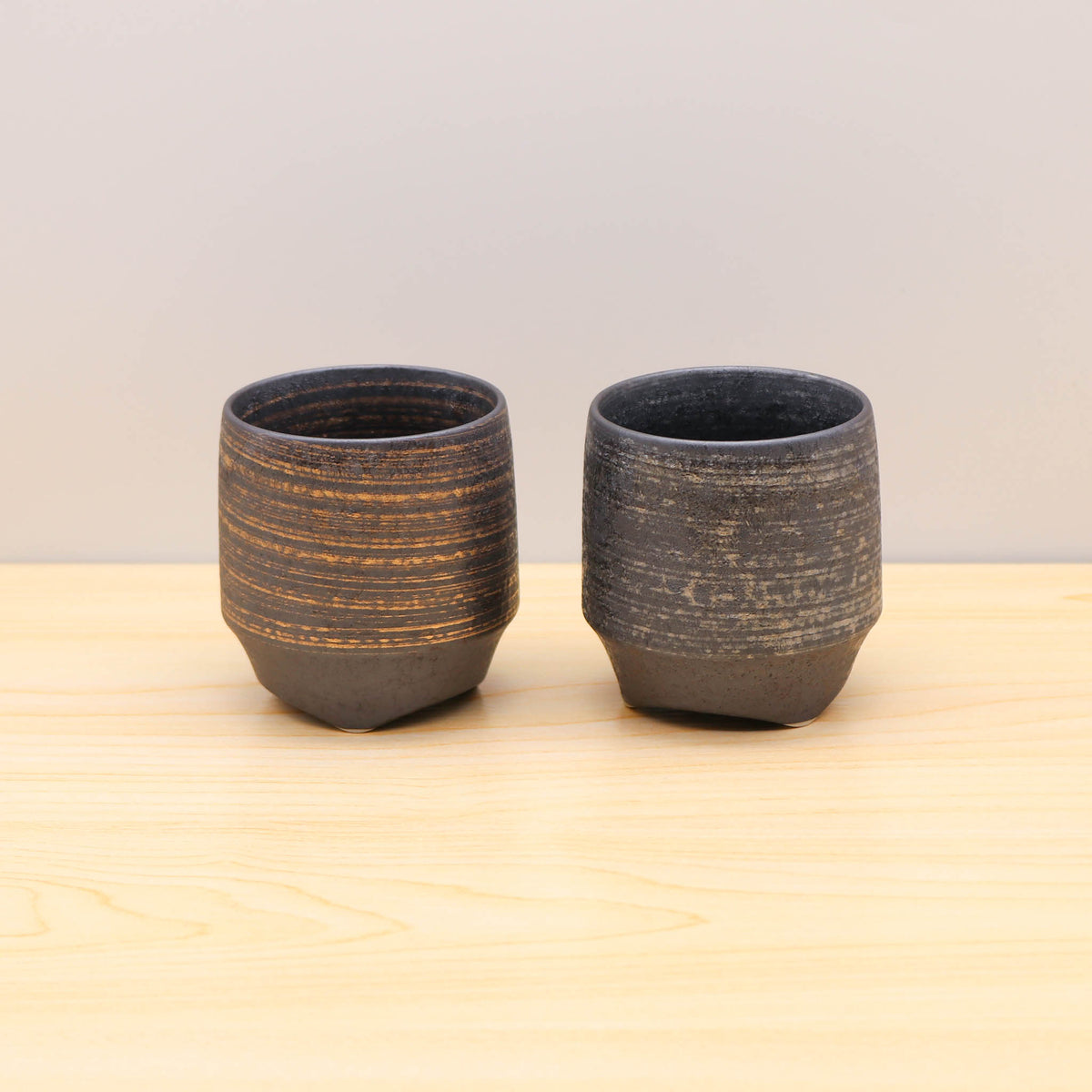 有田焼 香酒盃 | 晶金・晶銀かすり | Sサイズ ペアセット | KIHARA