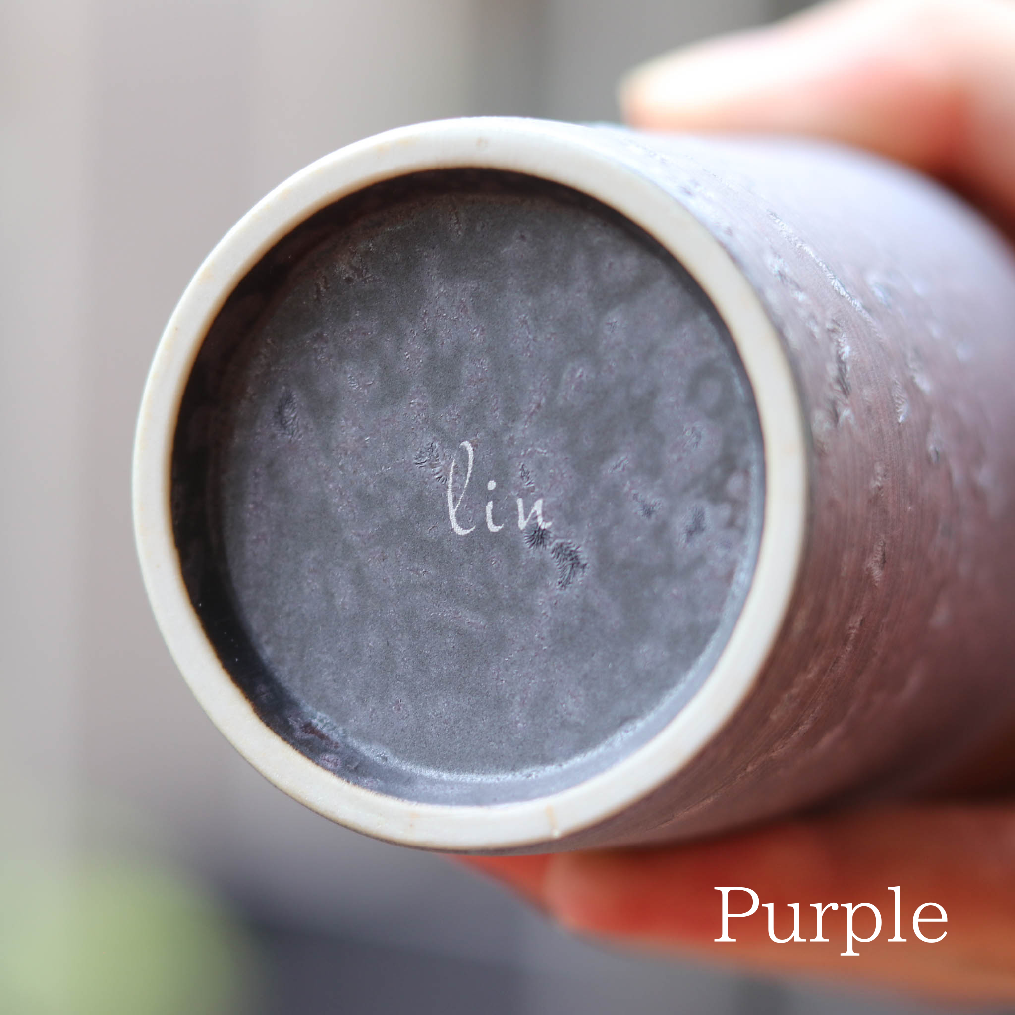 有田焼 | 麟 Lin プラチナタンブラー | Purple | 金照堂
