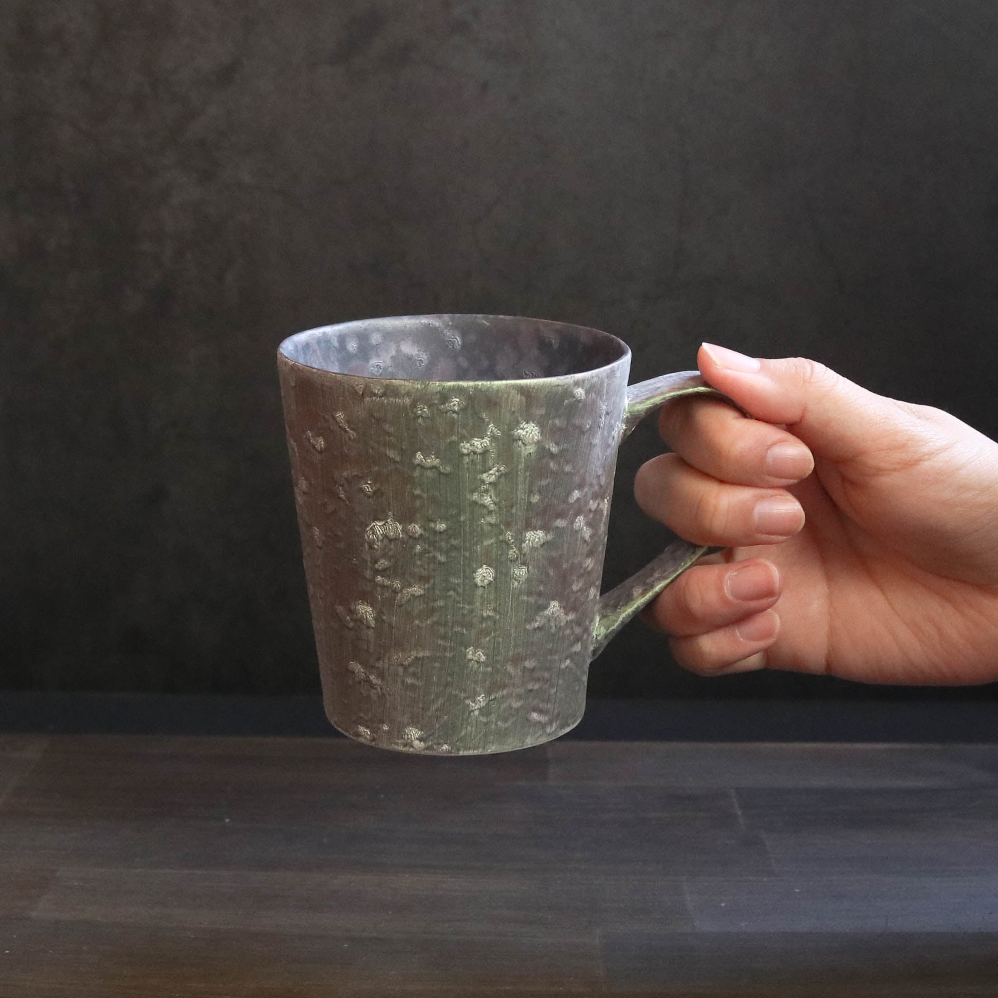 有田焼 | 麟 Lin マグカップ | Green | 金照堂