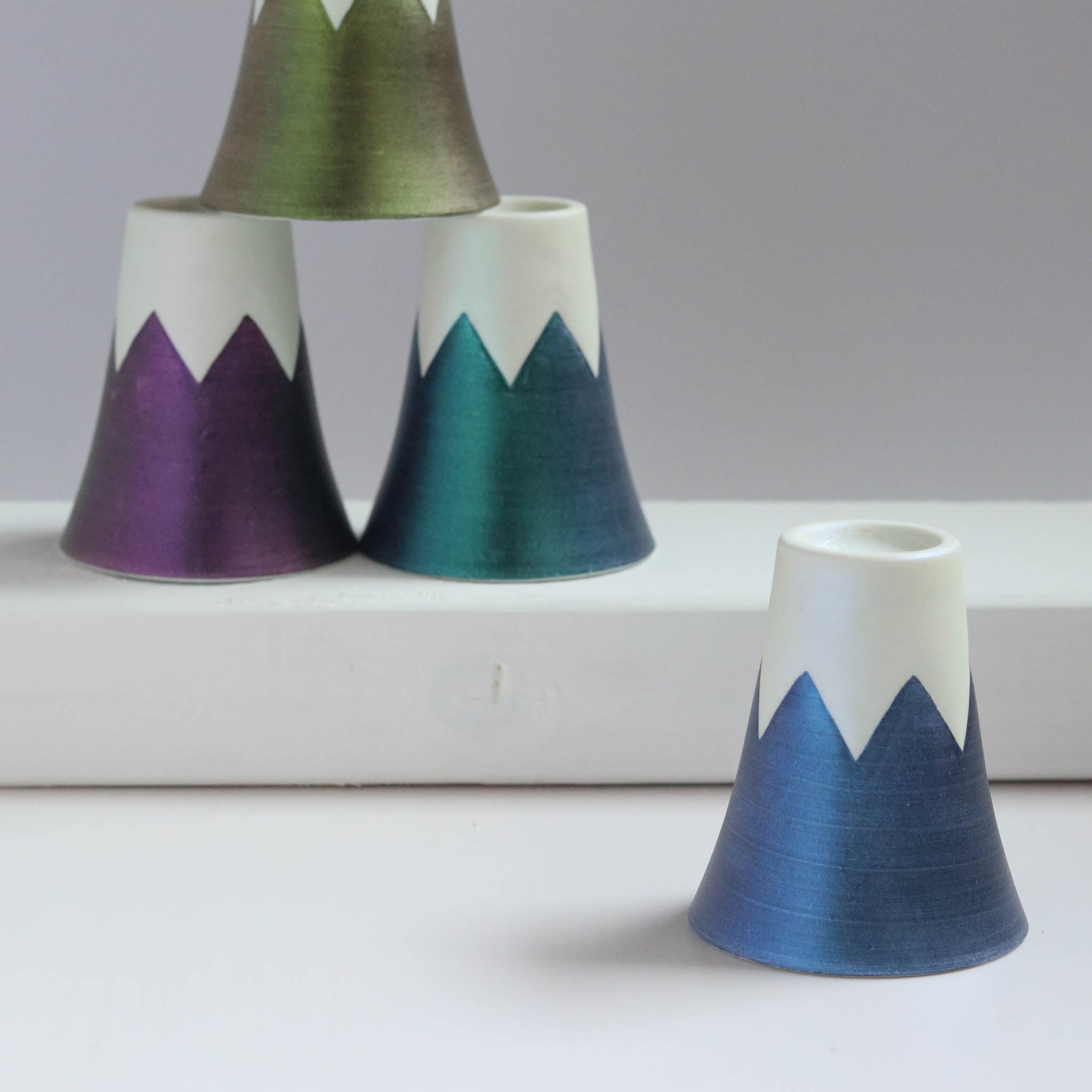 有田焼 | 富士山 ショットグラス | Blue | 金照堂