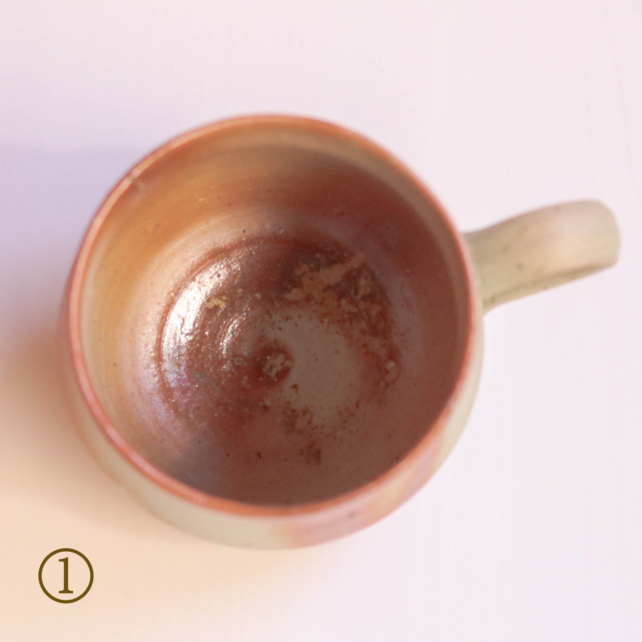 備前焼 | コーヒーカップ 1点もの | 緋襷 ひだすき | 森一朗