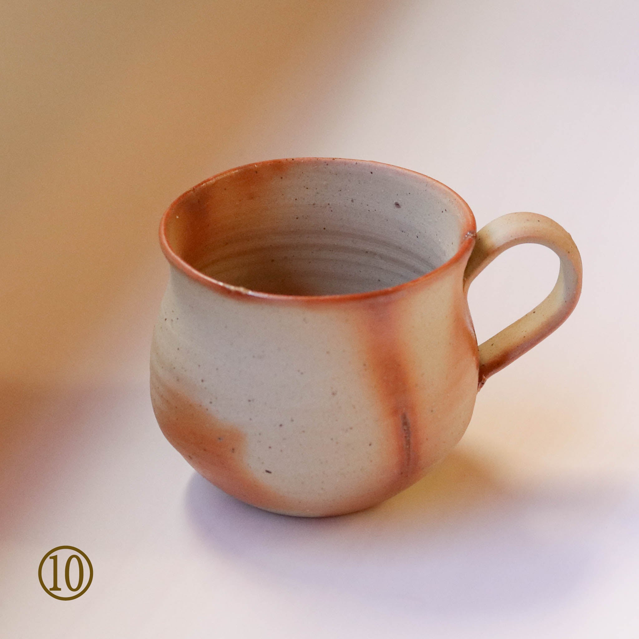 備前焼 | コーヒーカップ 1点もの | 緋襷 ひだすき | 森一朗