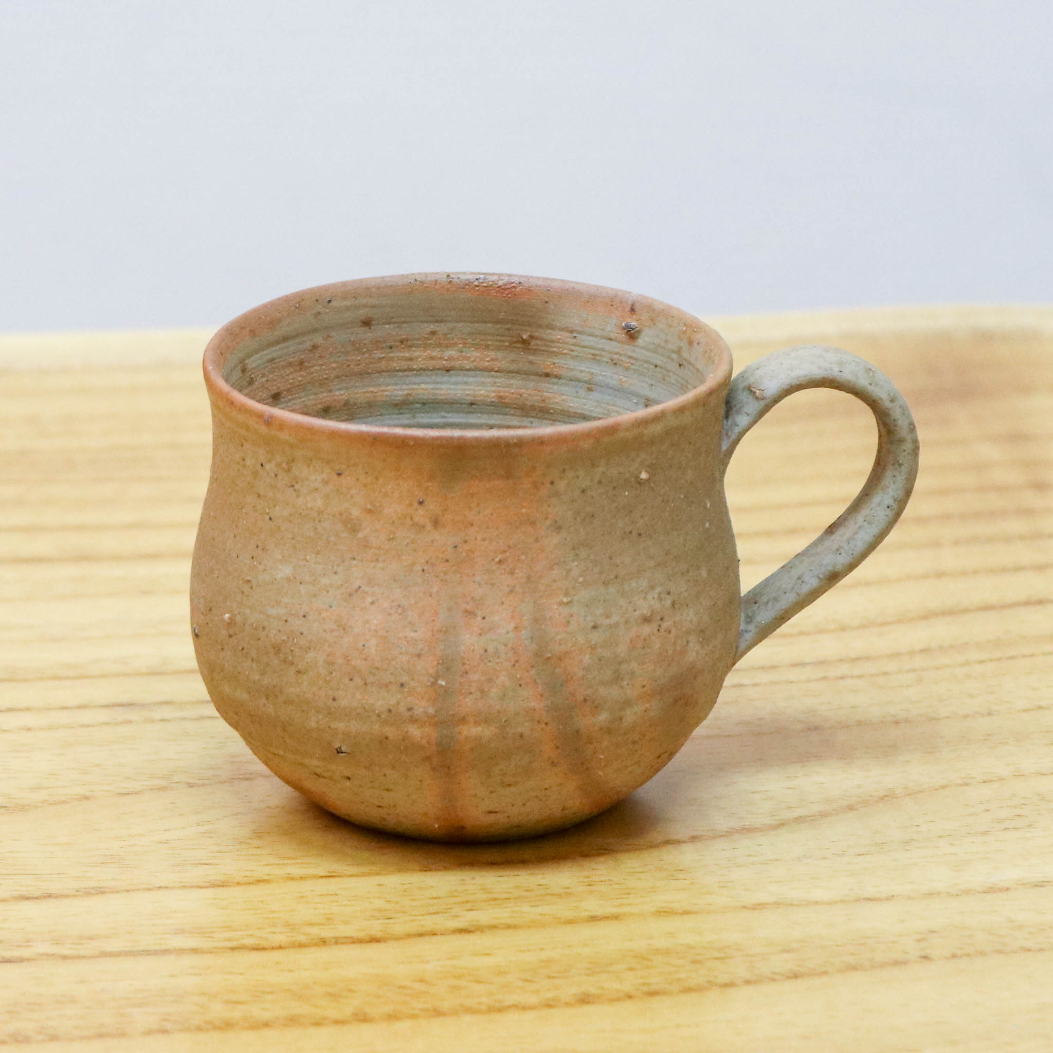 備前焼 | コーヒーカップ 1点もの | 緋襷 ひだすぎ | 森一朗