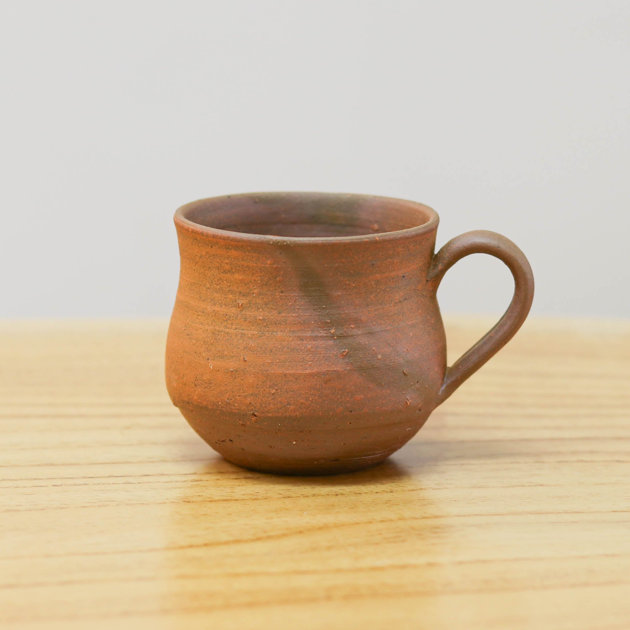 備前焼 | コーヒーカップ 1点もの | 緋襷 ひだすぎ | 森一朗