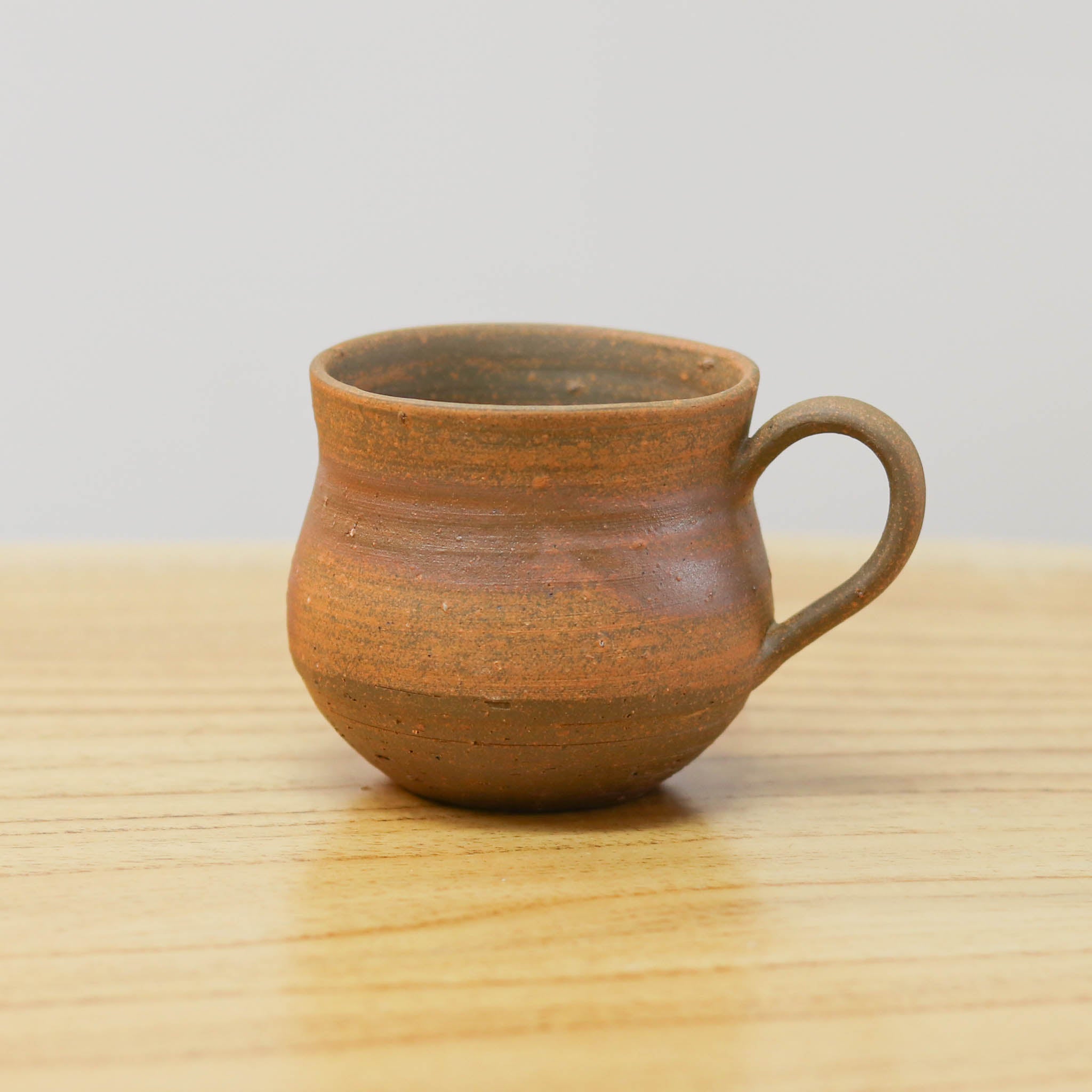 備前焼 | コーヒーカップ 1点もの | 緋襷 ひだすぎ | 森一朗