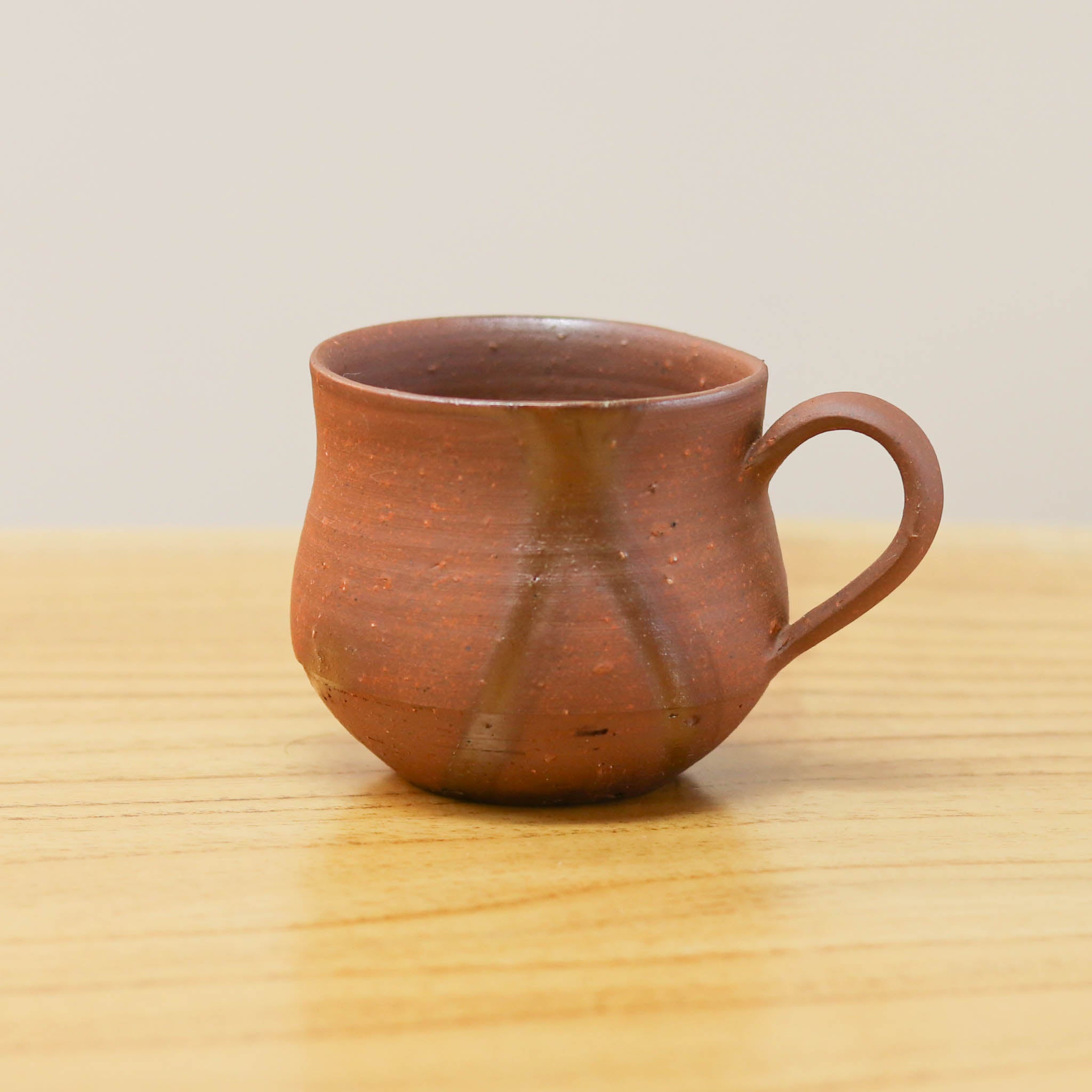 備前焼 | コーヒーカップ 1点もの | 緋襷 ひだすぎ | 森一朗