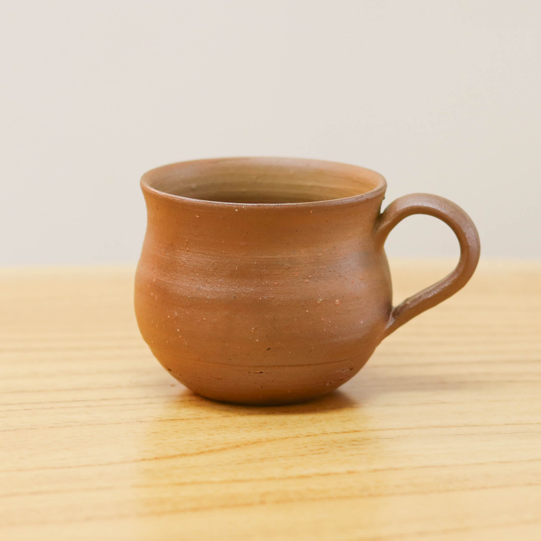 備前焼 | コーヒーカップ 1点もの | 緋襷 ひだすぎ | 森一朗