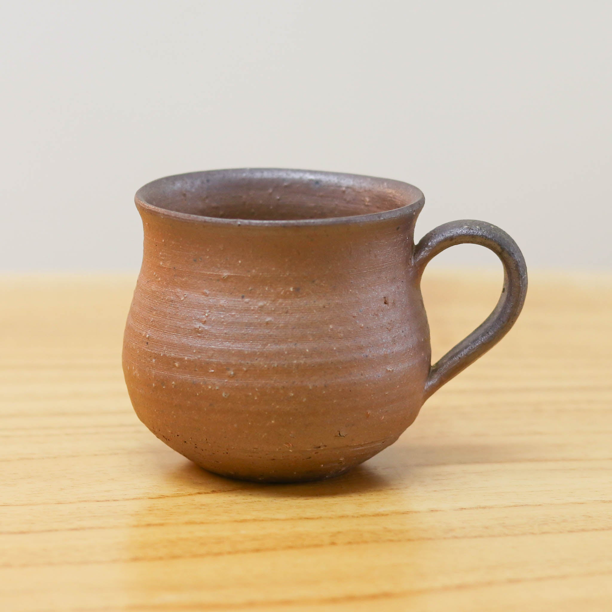 備前焼 | コーヒーカップ1点もの | 紫蘇 | 森一朗