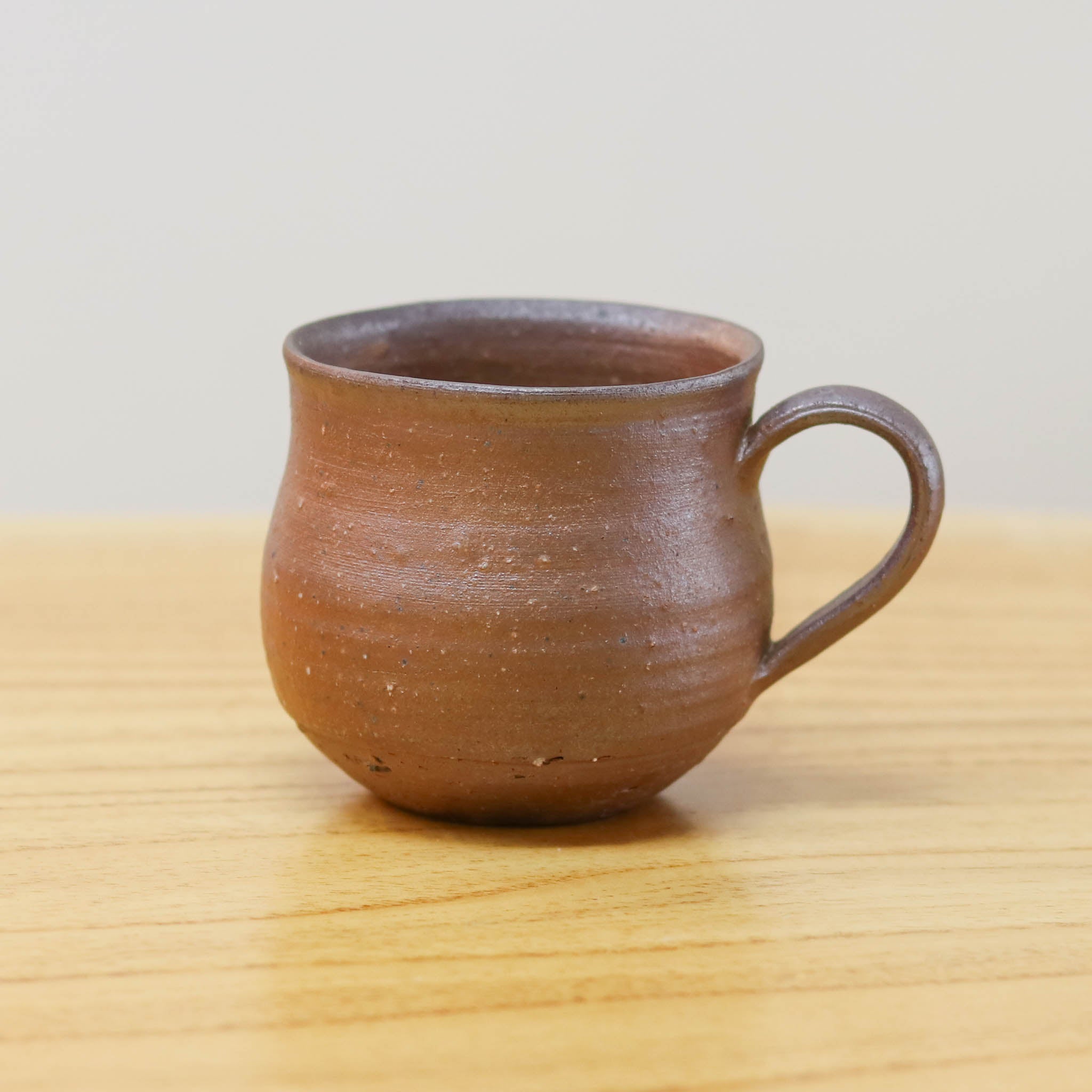 備前焼 | コーヒーカップ1点もの | 紫蘇 | 森一朗