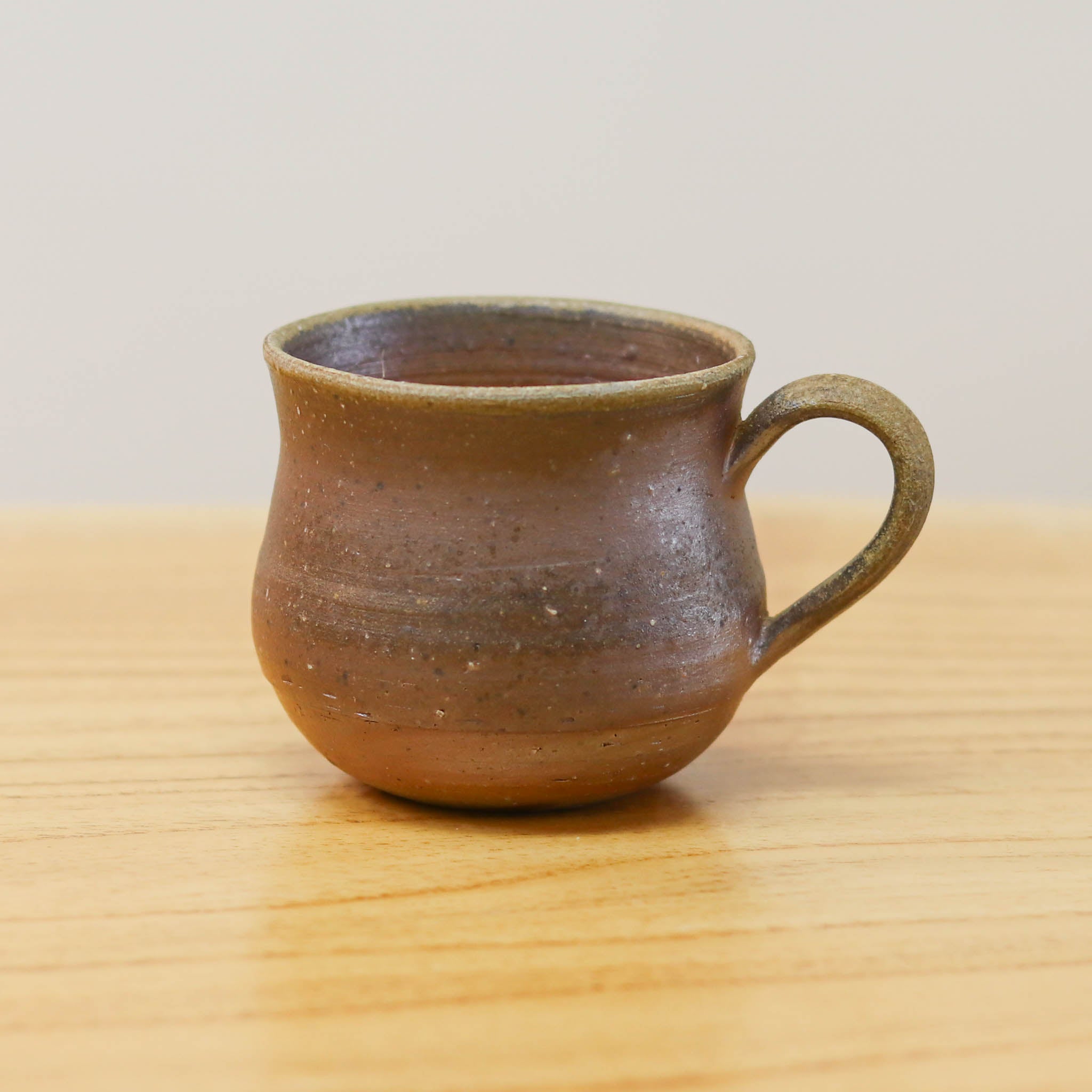 備前焼 | コーヒーカップ1点もの | 紫蘇 | 森一朗