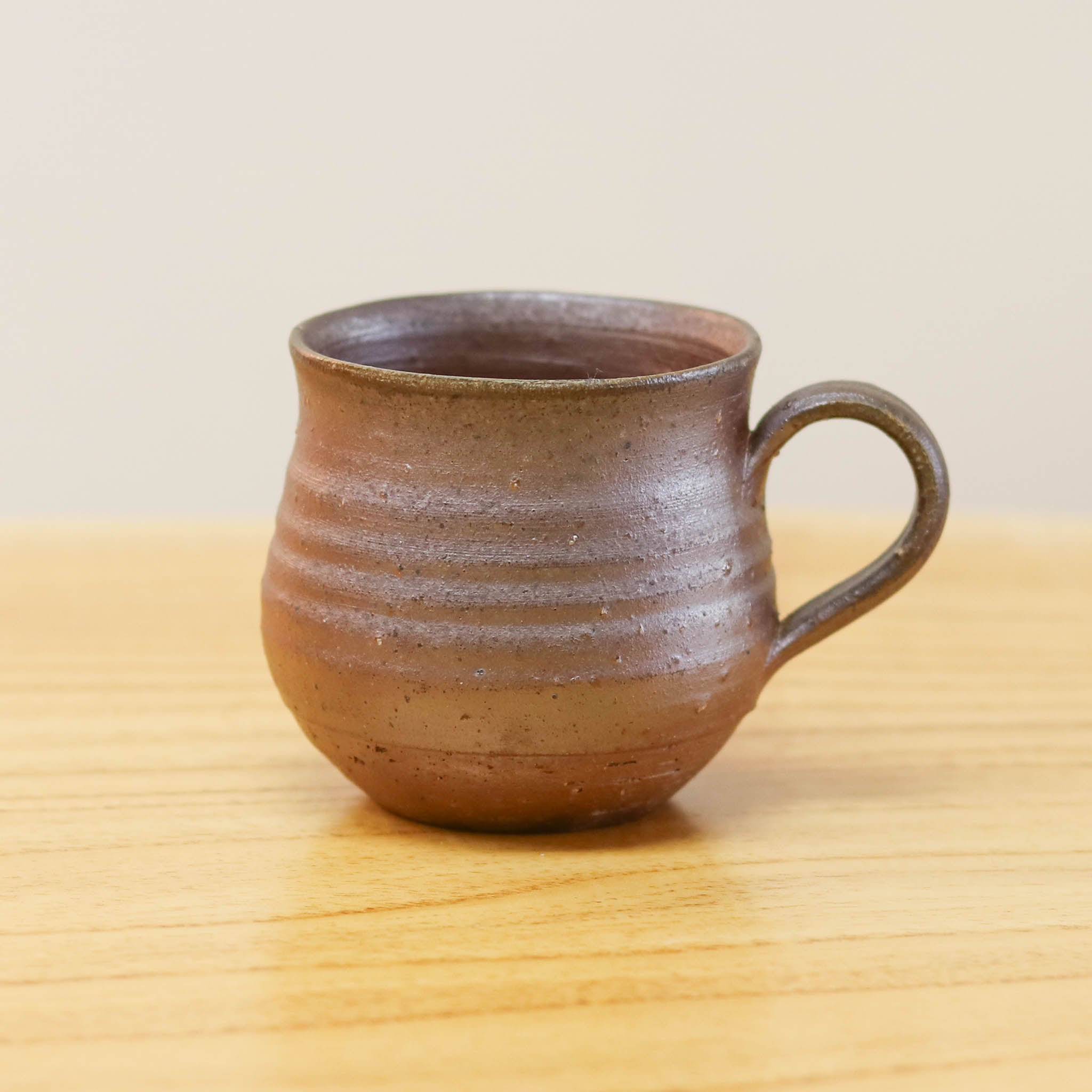 備前焼 | コーヒーカップ1点もの | 紫蘇 | 森一朗