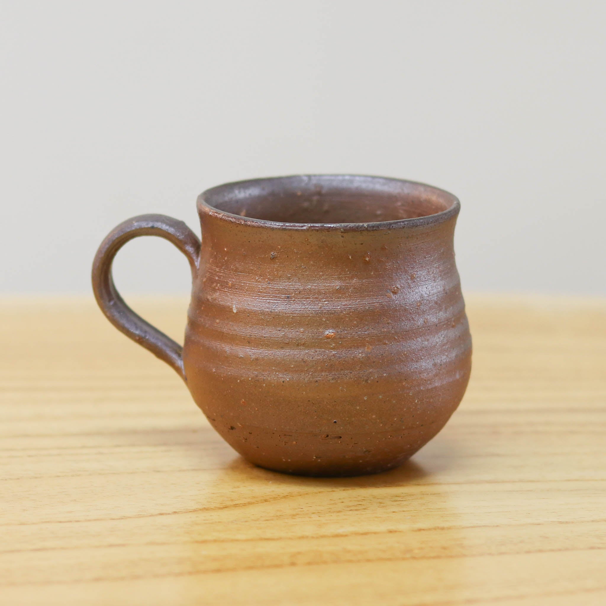 備前焼 | コーヒーカップ1点もの | 紫蘇 | 森一朗