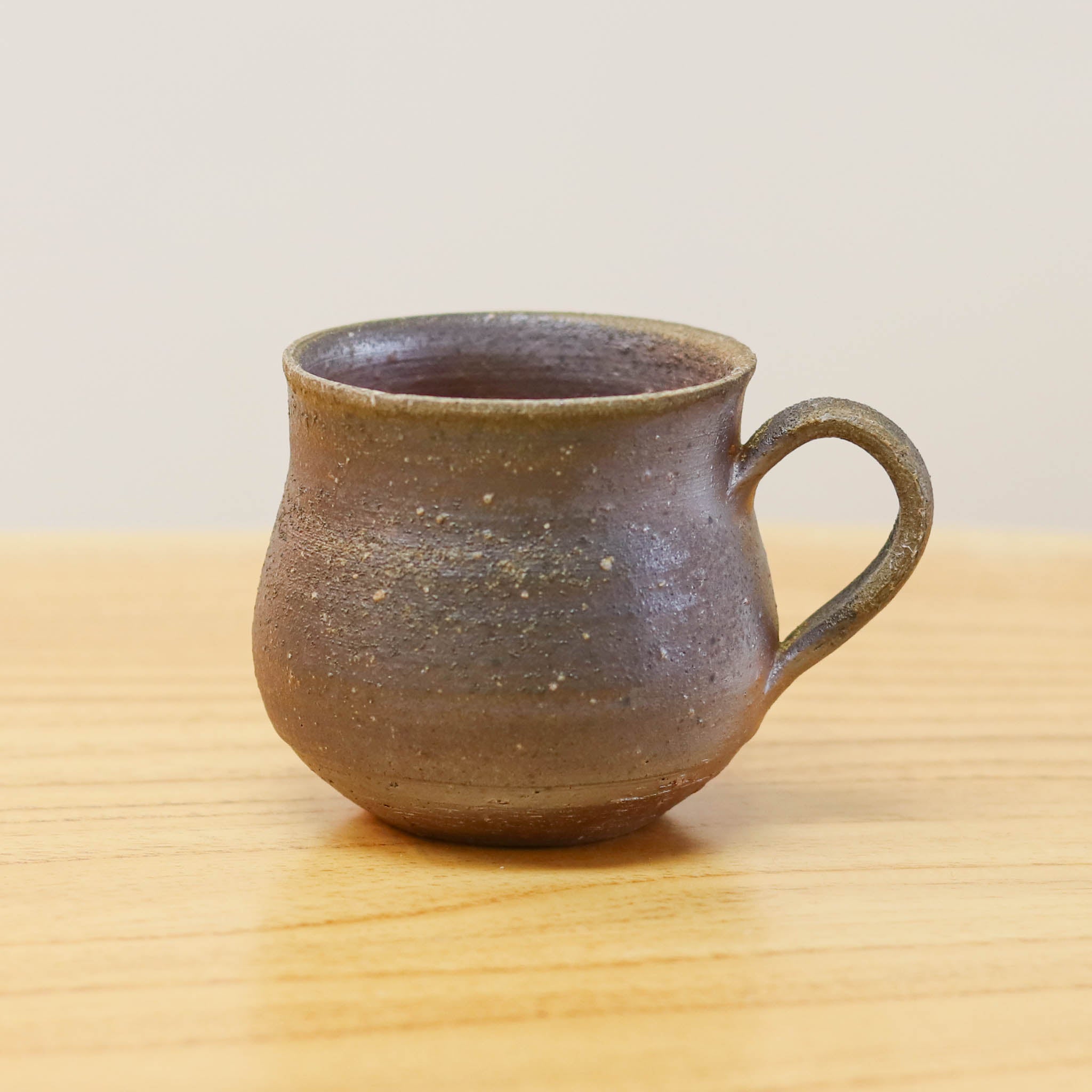 備前焼 | コーヒーカップ1点もの | 紫蘇 | 森一朗