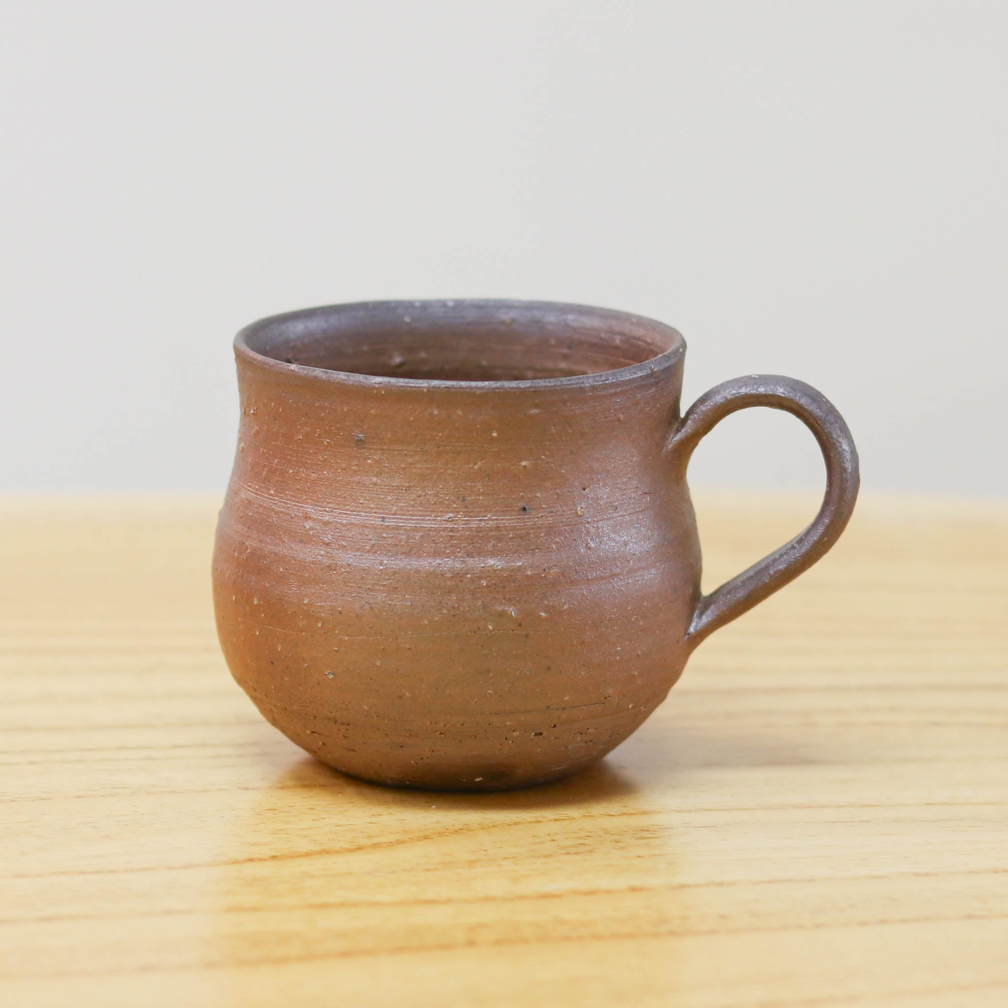 備前焼 | コーヒーカップ1点もの | 紫蘇 | 森一朗