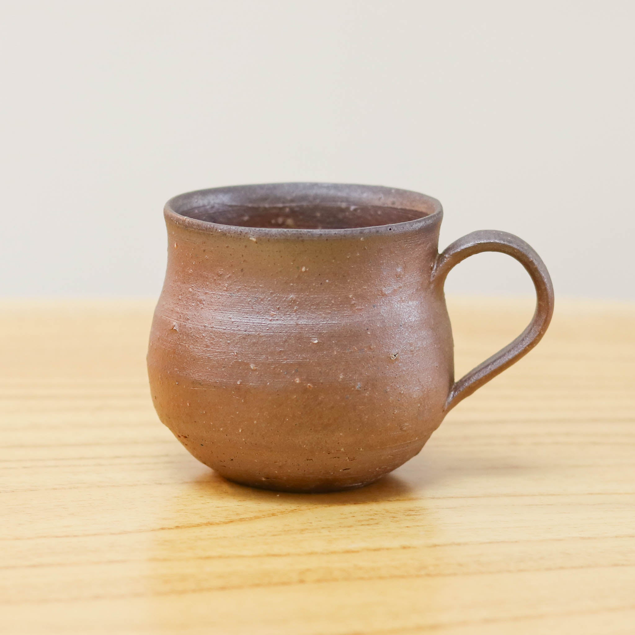 備前焼 | コーヒーカップ1点もの | 紫蘇 | 森一朗