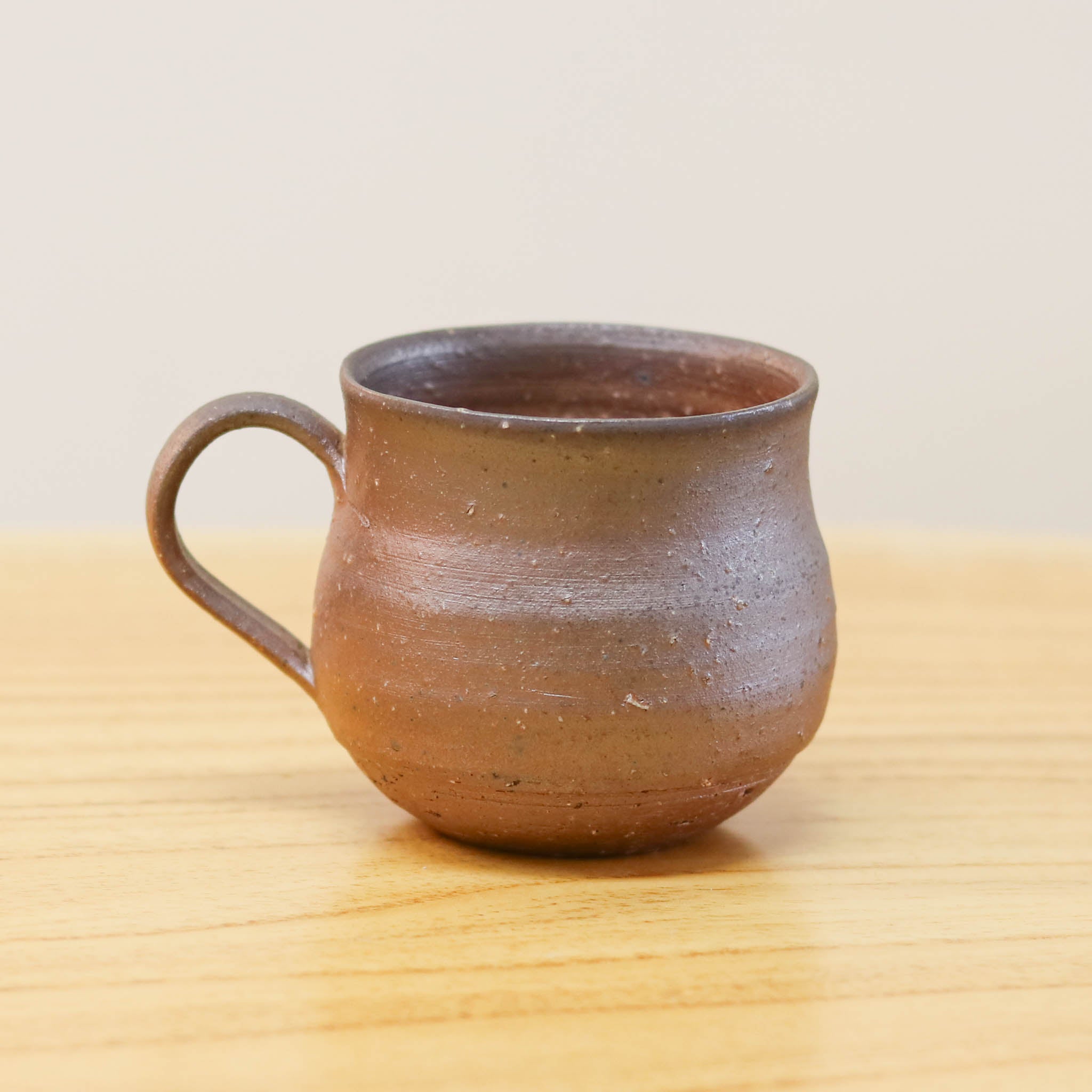 備前焼 | コーヒーカップ1点もの | 紫蘇 | 森一朗