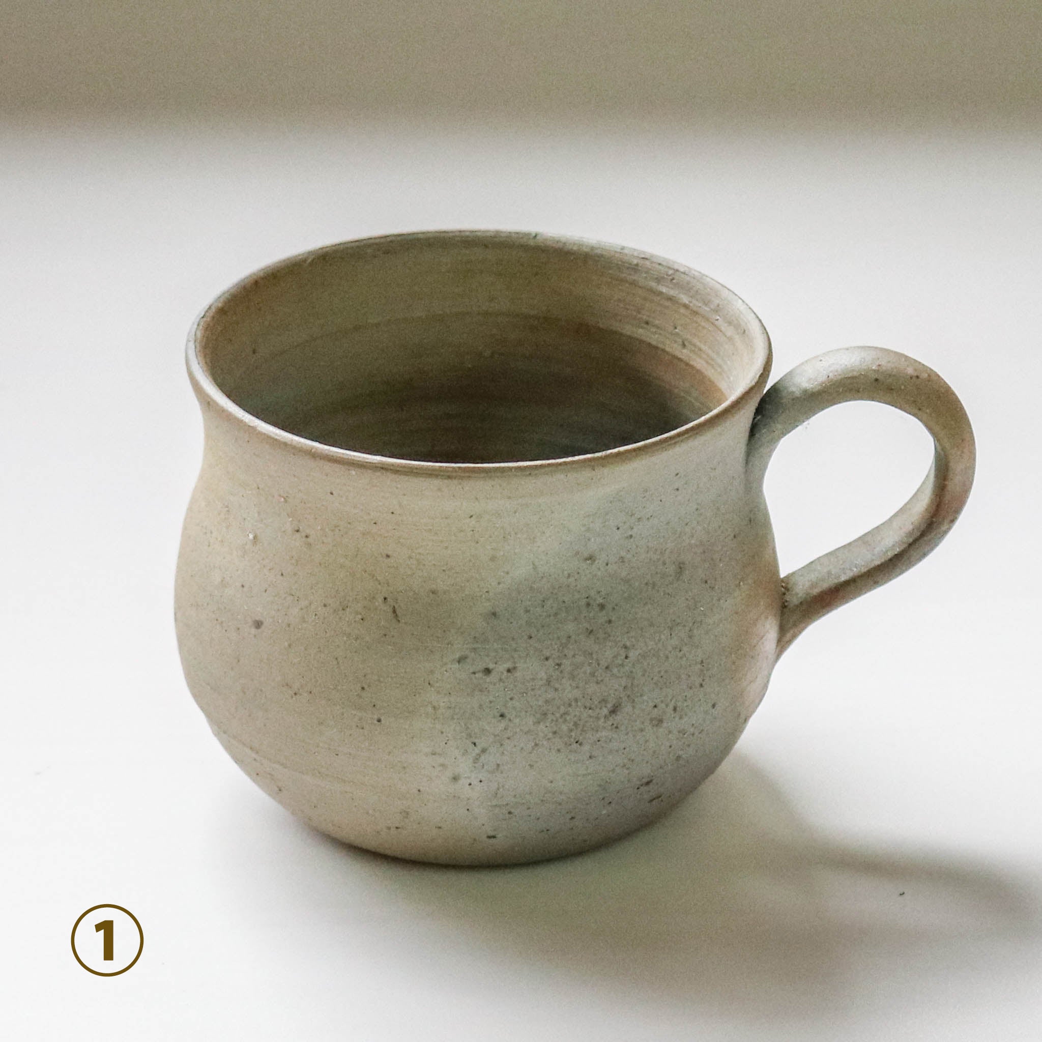備前焼 | コーヒーカップ 1点もの | 桟切 さんぎり | 森一朗