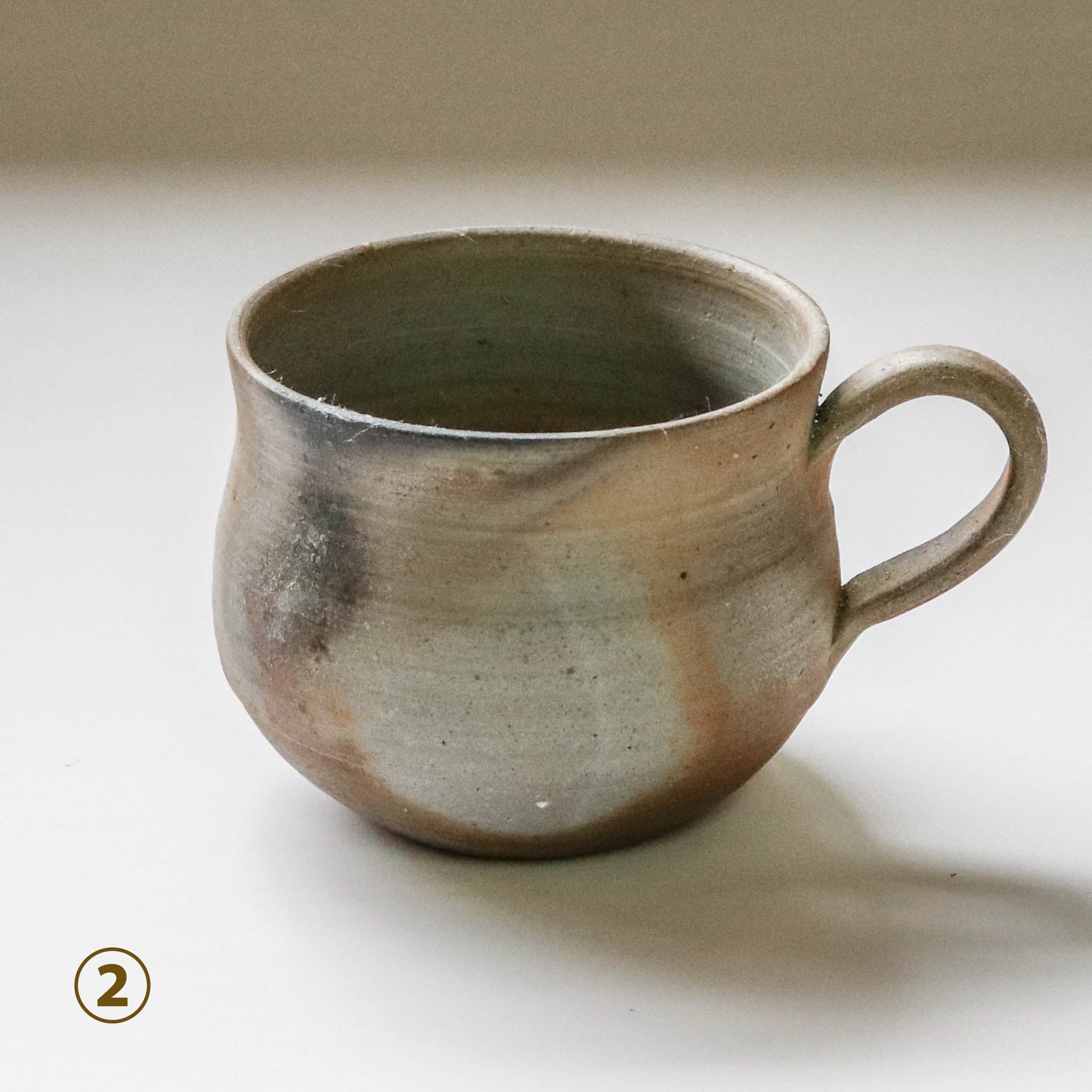 備前焼 | コーヒーカップ 1点もの | 桟切 さんぎり | 森一朗