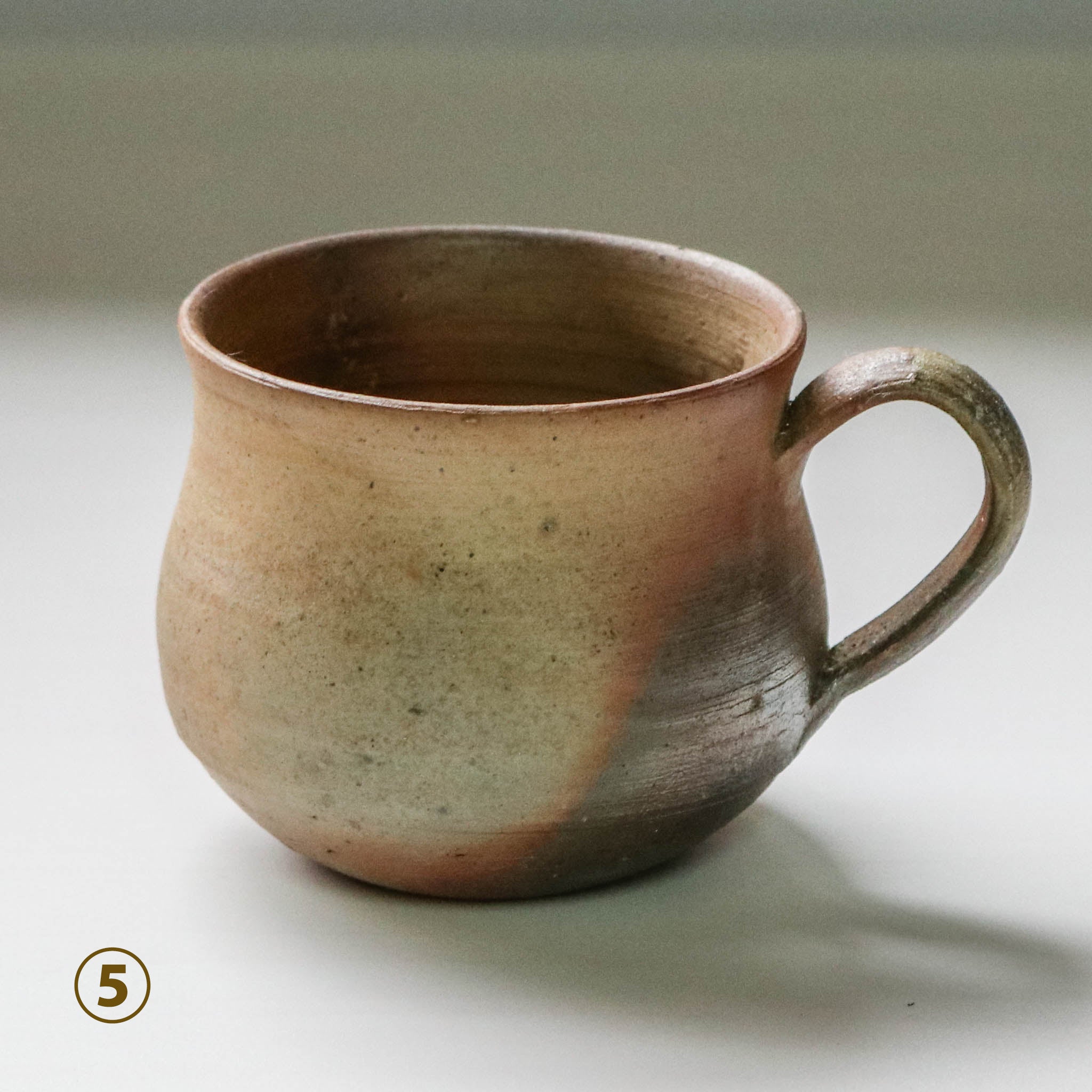 備前焼 | コーヒーカップ 1点もの | 桟切 さんぎり | 森一朗