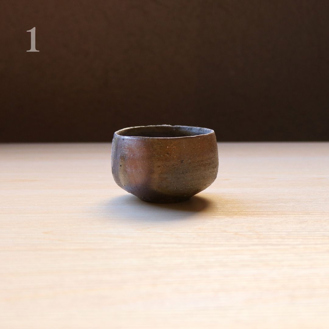 備前焼 | ぐい呑み 1点もの | 桟切 さんぎり | 森一朗