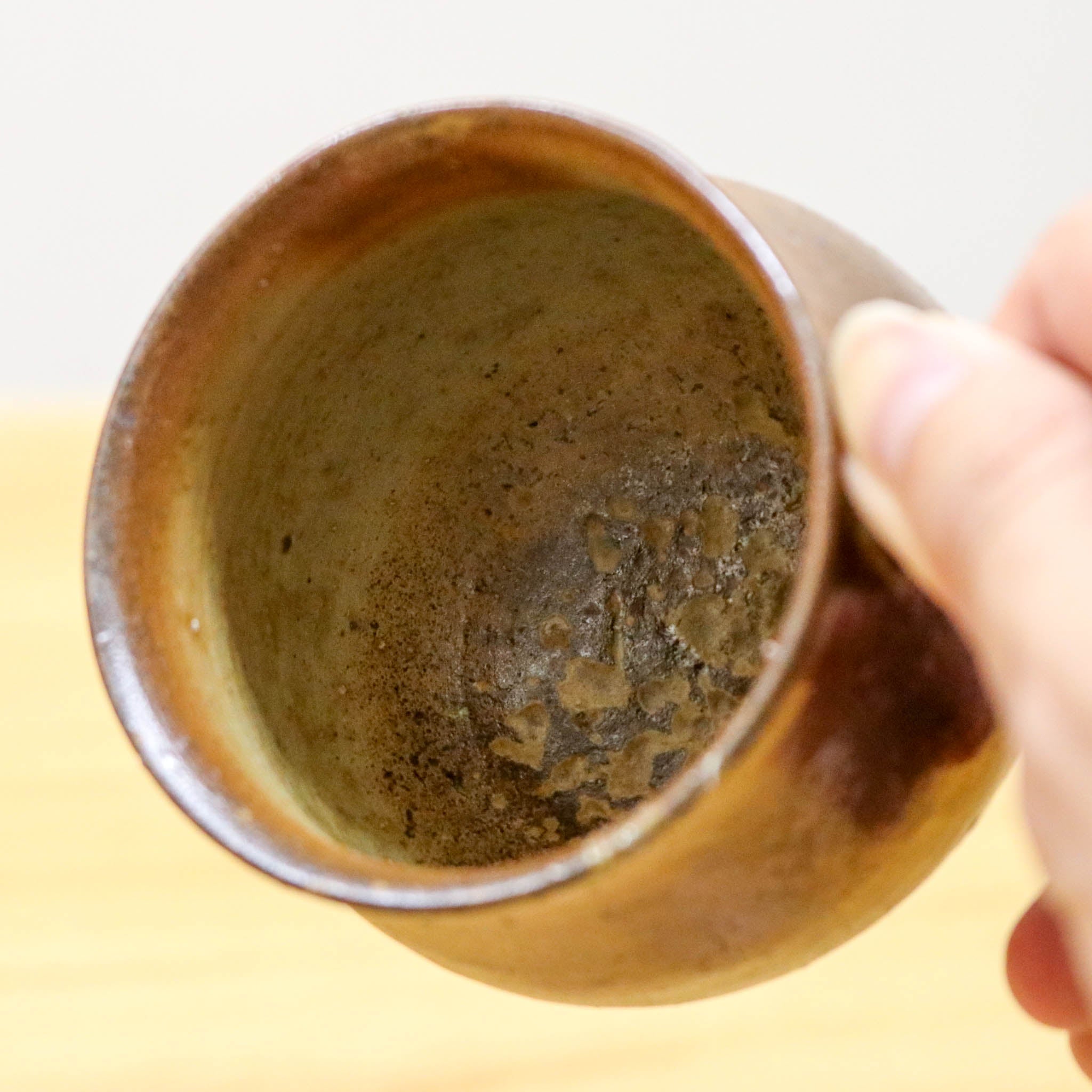 備前焼 | コーヒーカップ 1点もの | 緋襷 ひだすぎ | 森一朗