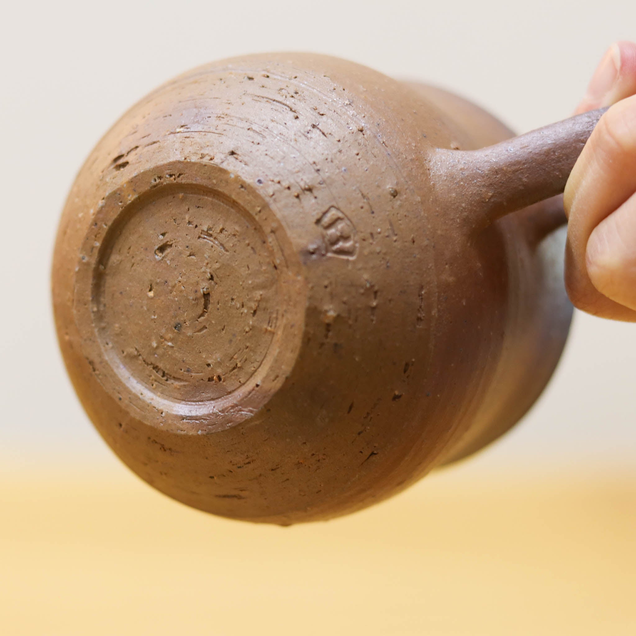 備前焼 | コーヒーカップ1点もの | 紫蘇 | 森一朗