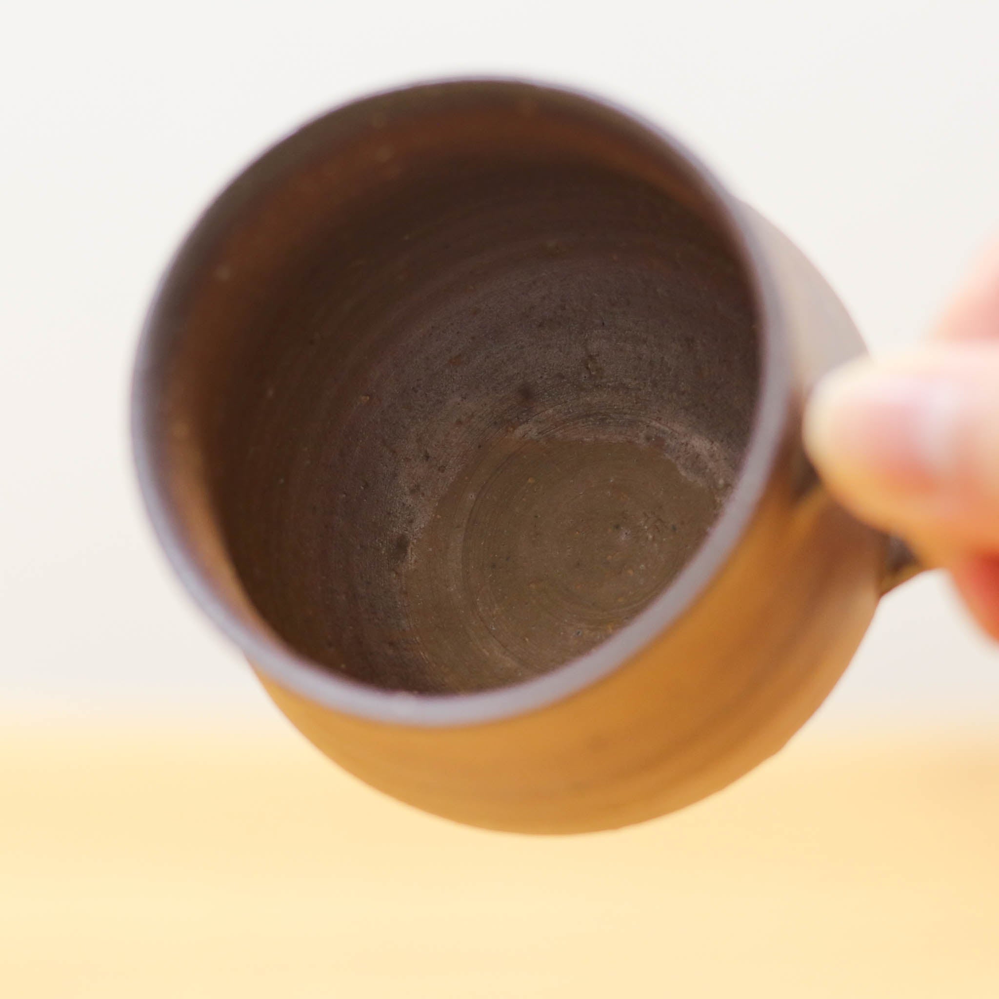 備前焼 | コーヒーカップ1点もの | 紫蘇 | 森一朗