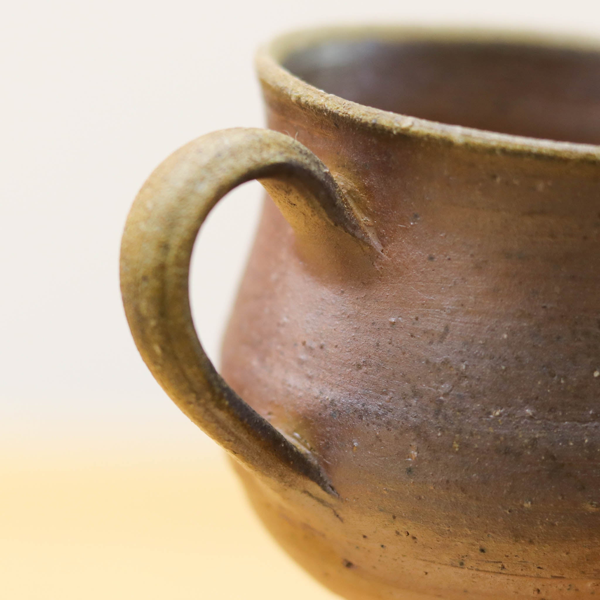 備前焼 | コーヒーカップ1点もの | 紫蘇 | 森一朗