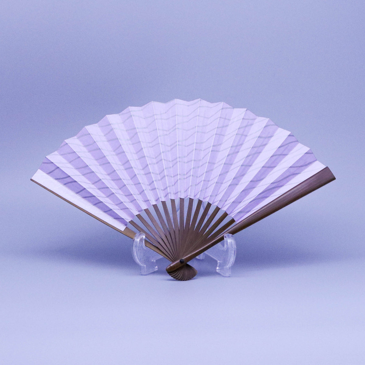 江戸扇子 | 立湧 パープ ル | 女持 唐木 | 雲錦堂 深津扇子店
