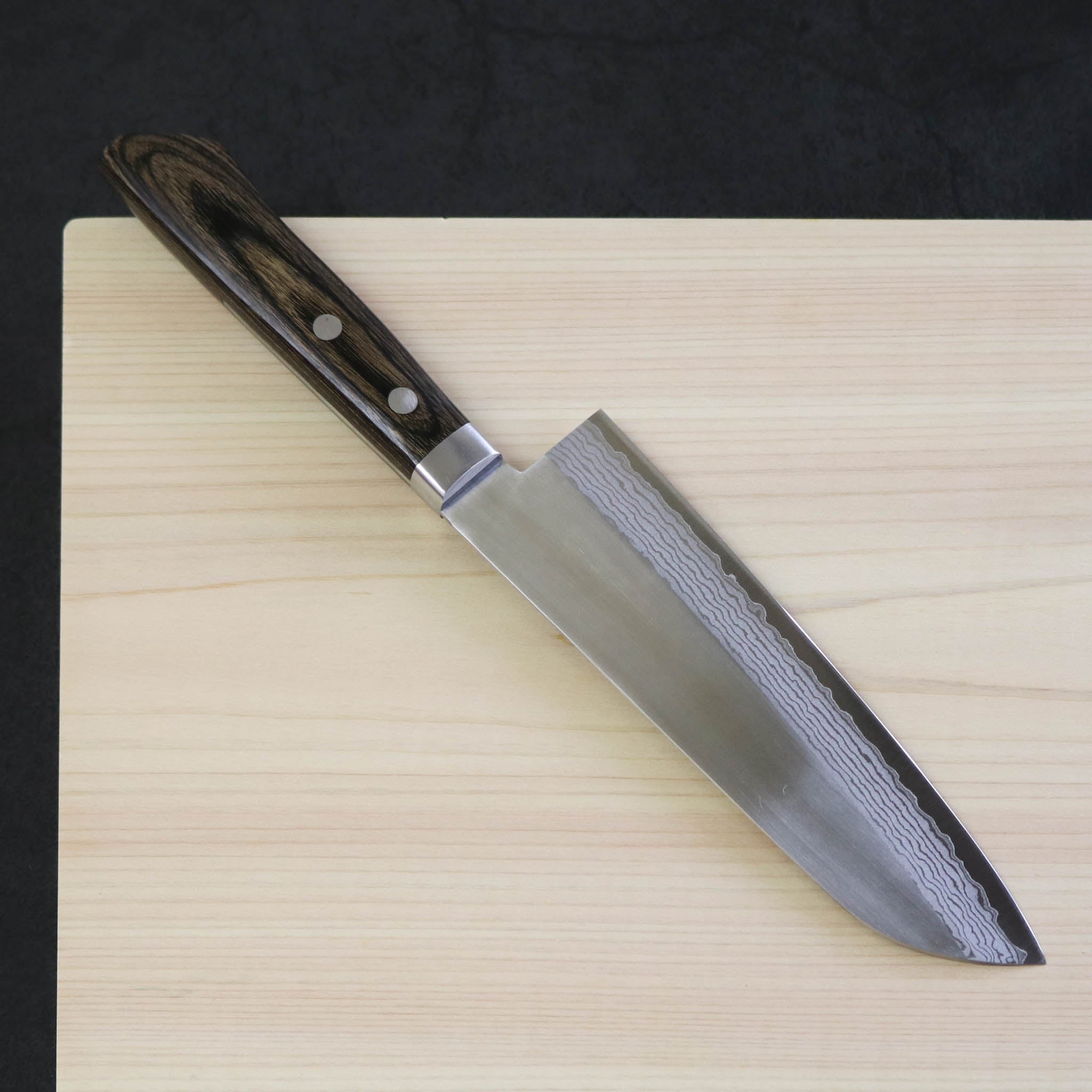 越前打刃物 包丁 | 彩流 | 三徳 16.5cm 両刃