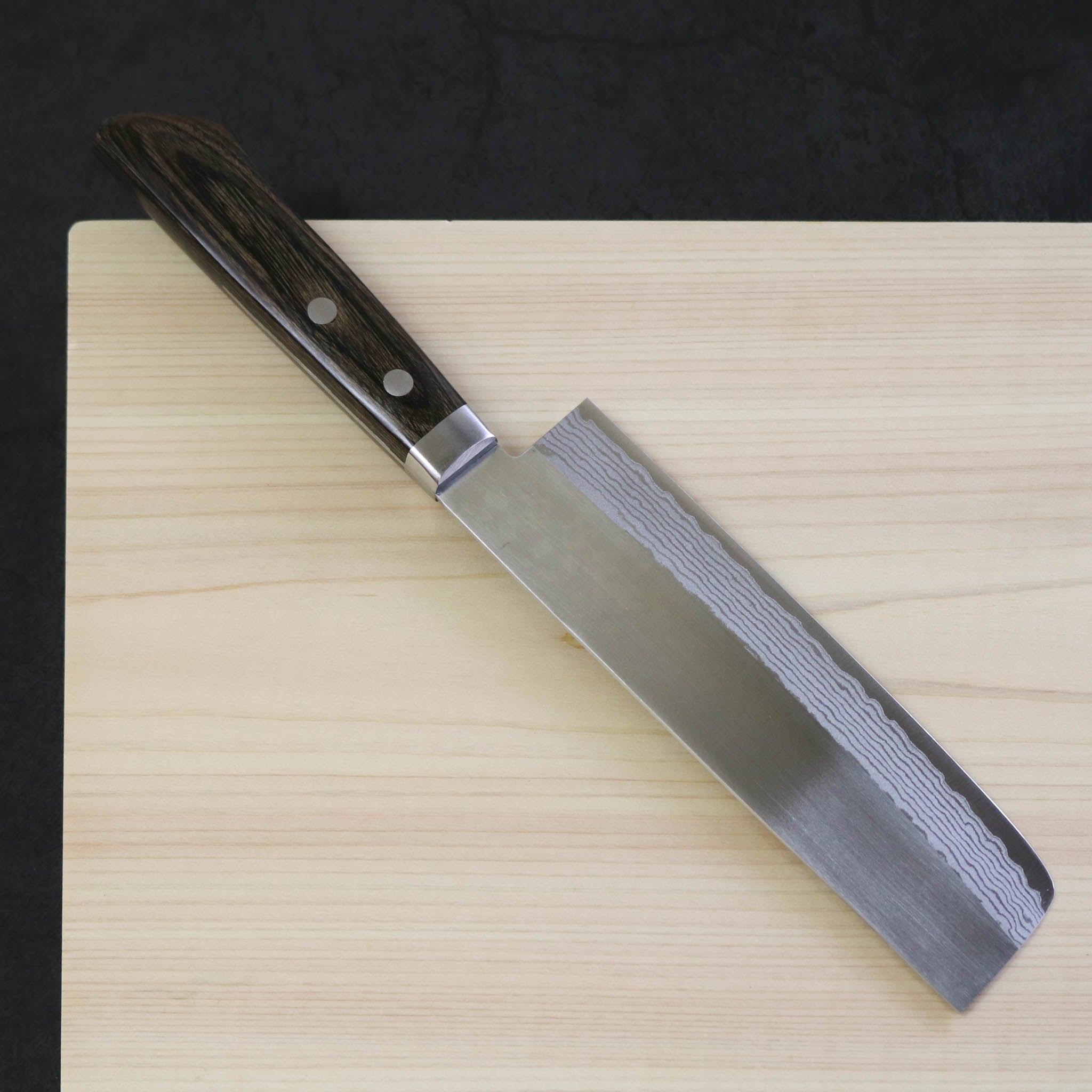 越前打刃物 包丁 | 彩流 | 薄刃 16.5cm 両刃