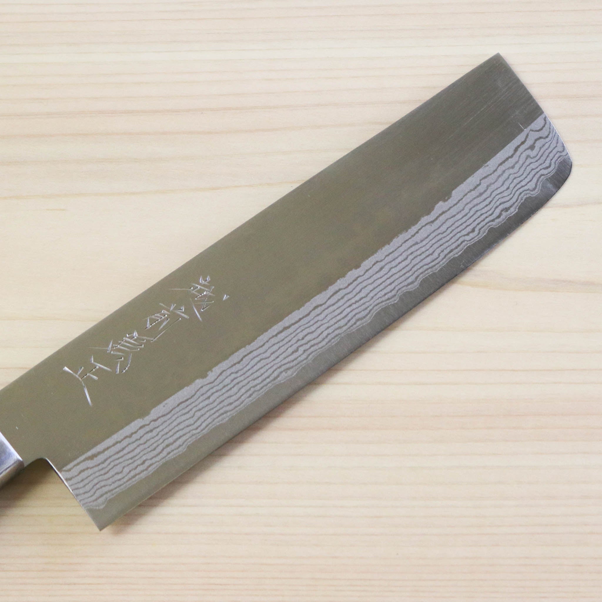越前打刃物 包丁 | 彩流 | 薄刃 16.5cm 両刃