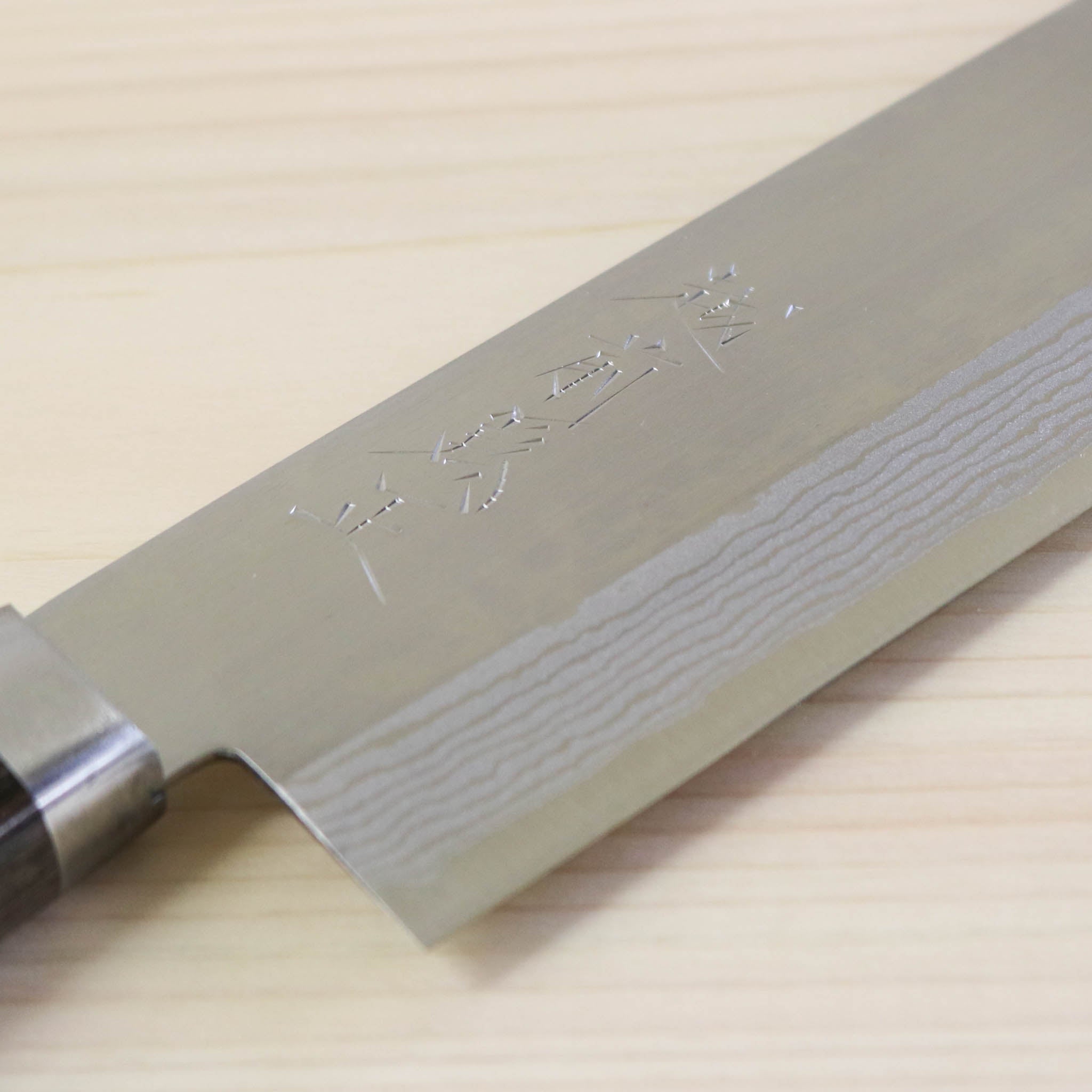 越前打刃物 包丁 | 彩流 | 薄刃 16.5cm 両刃